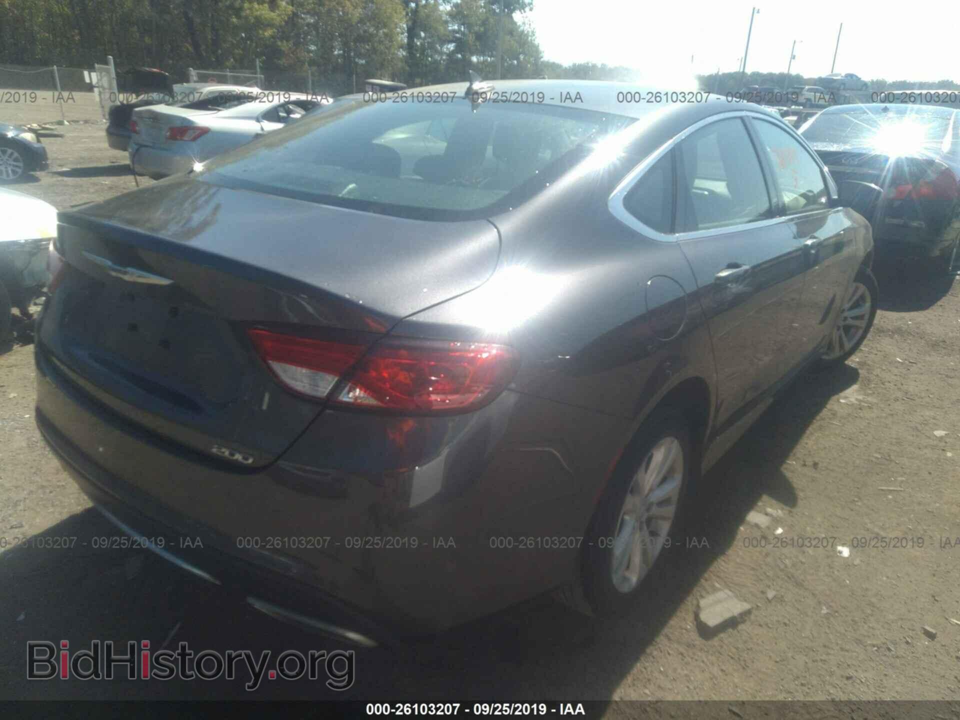 2017 CHRYSLER 200 - VIN: 1C3CCCAG1HN502505 - Фото 4