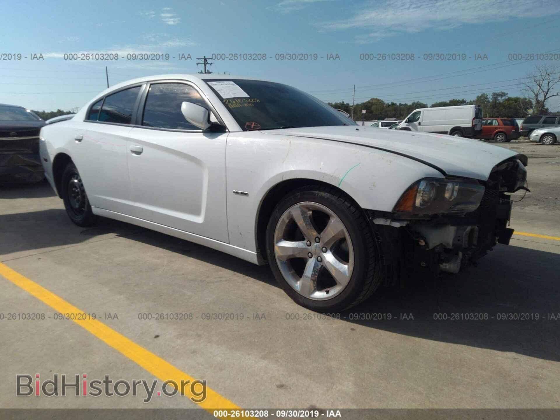 Photo 2C3CDXCT4CH238521 - DODGE CHARGER 2012