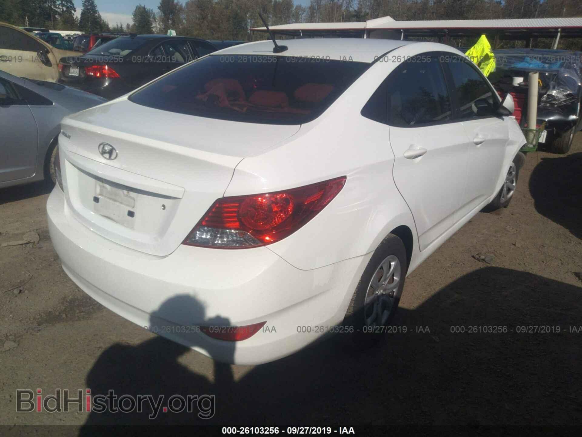 2013 HYUNDAI ACCENT - VIN: KMHCT4AE5DU336212 - Фото 4