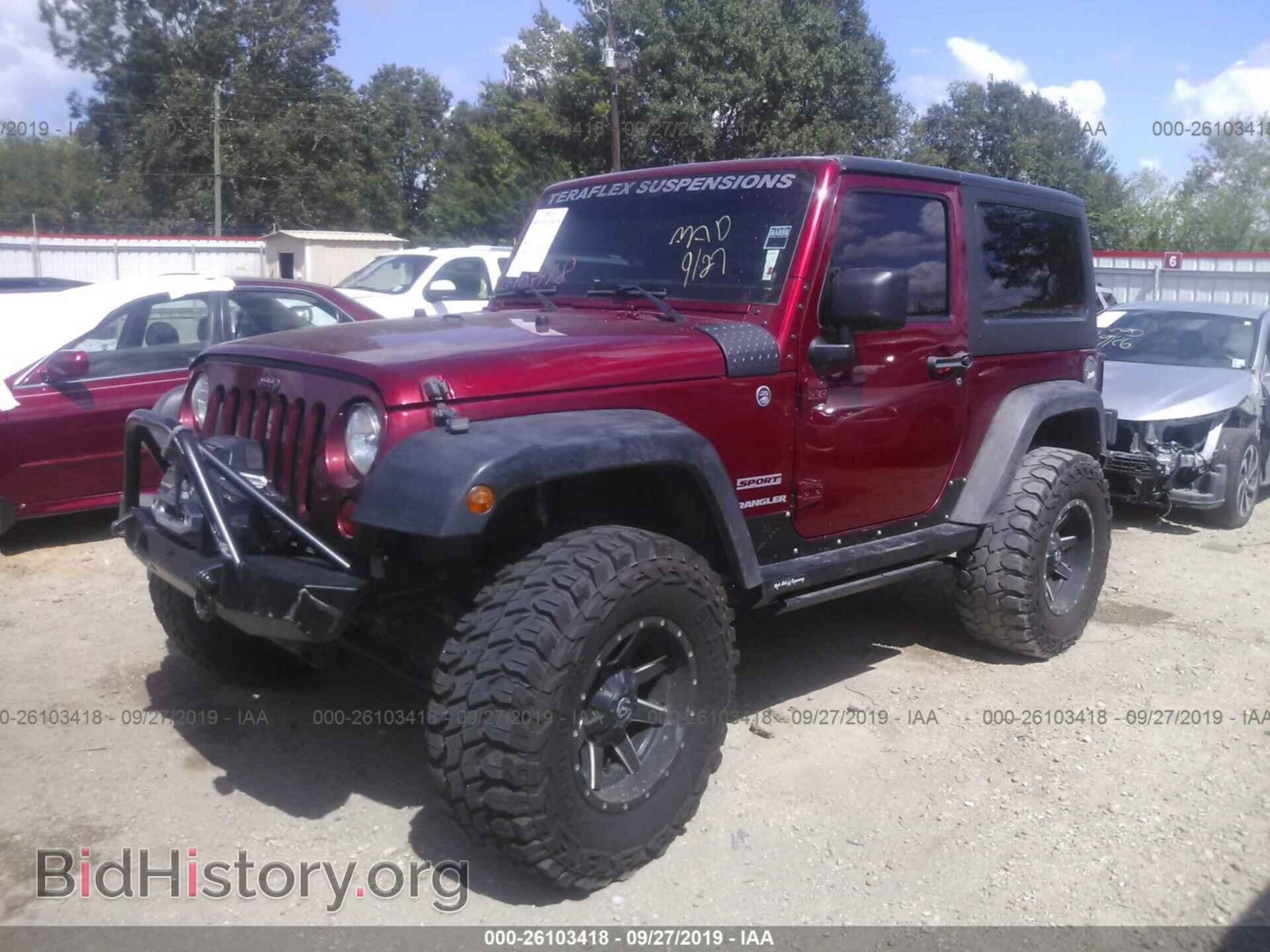 2012 JEEP WRANGLER - VIN: 1C4AJWAG3CL213978 - Фото 2