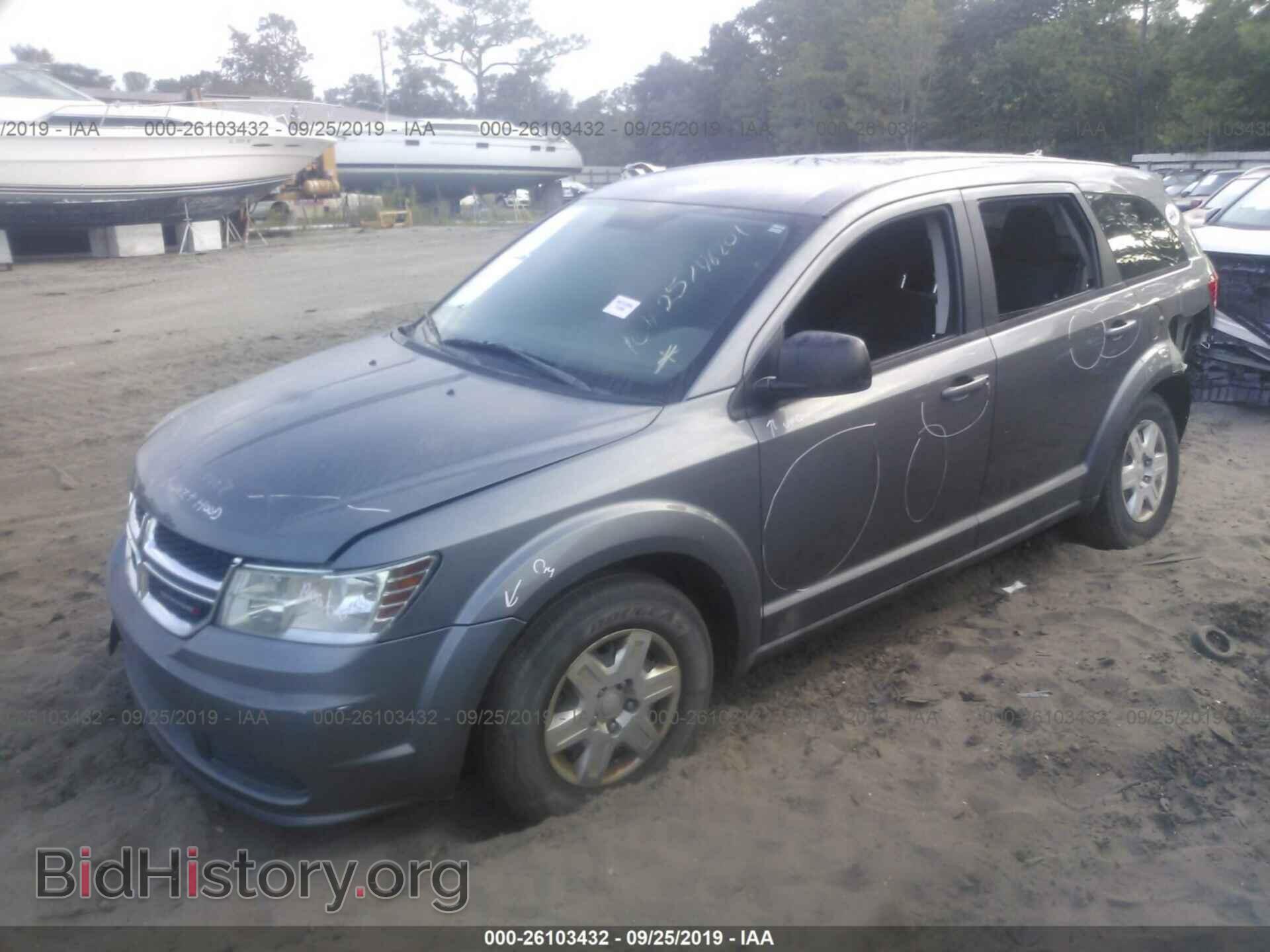 2012 DODGE JOURNEY - VIN: 3C4PDCAB7CT388226 - Фото 2