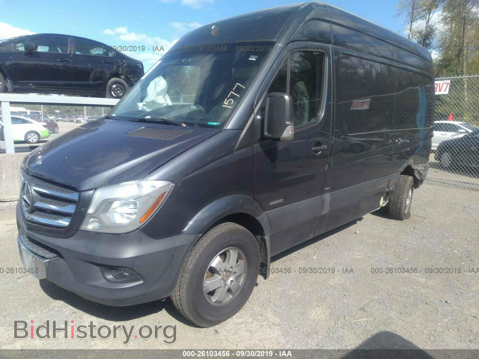 2014 MERCEDES-BENZ SPRINTER - VIN: WD3PE7DC7E5934836 - Фото 2