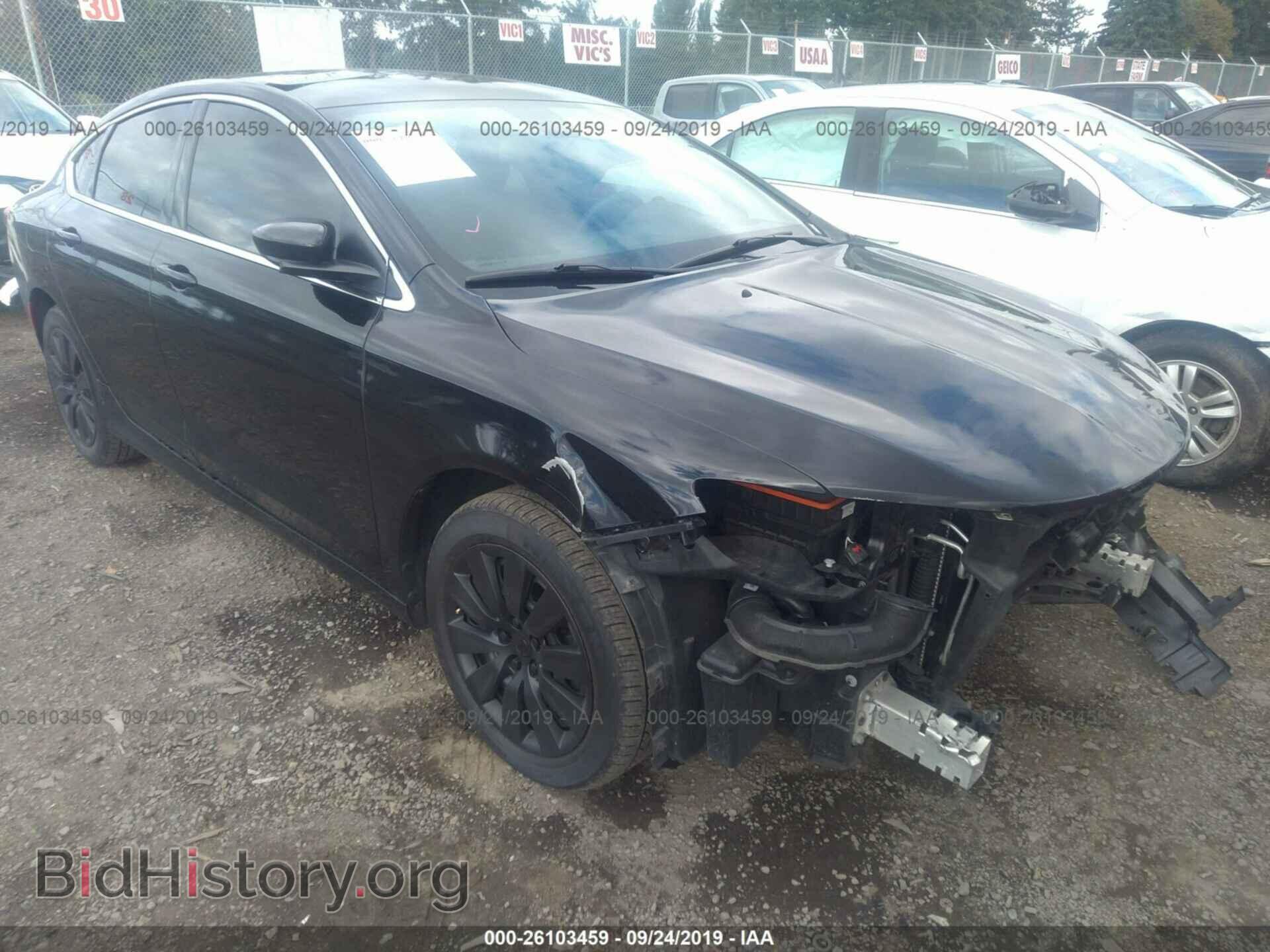 Photo 1C3CCCFB1FN731535 - CHRYSLER 200 2015