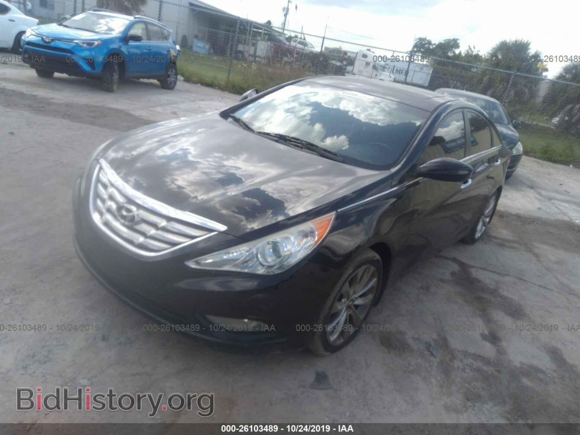 2012 HYUNDAI SONATA - VIN: 5NPEC4AB0CH393994 - Фото 2