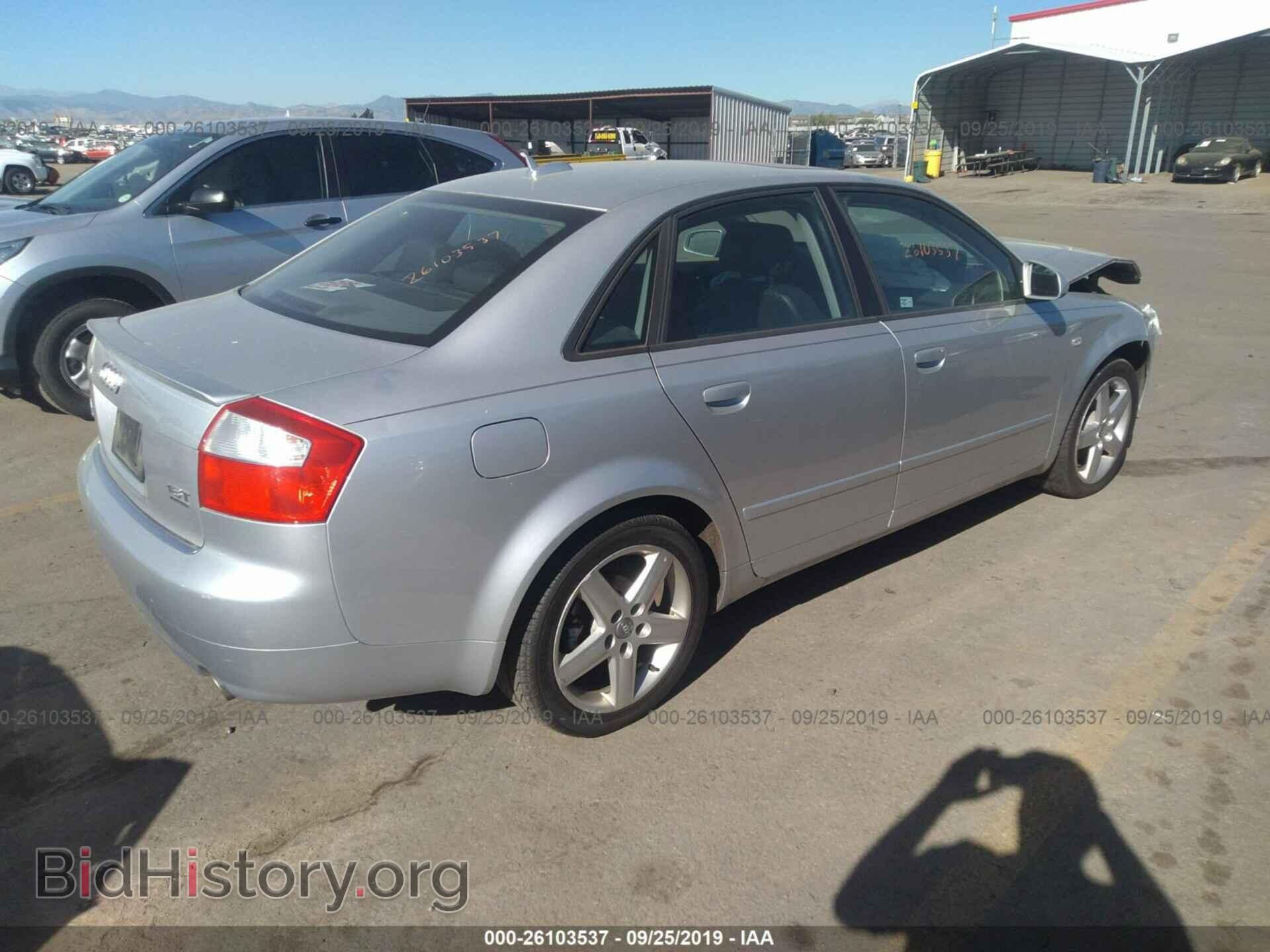 2005 AUDI A4 - VIN: WAULC68E35A089357 - Фото 4