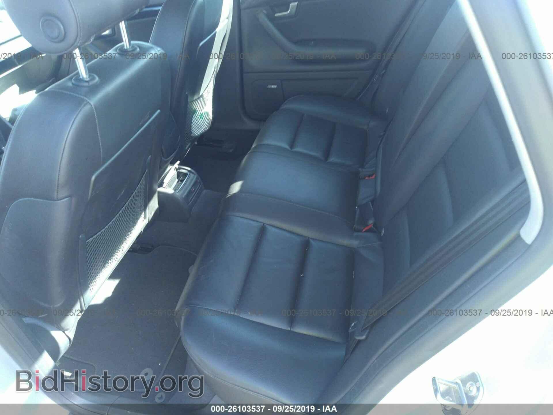 2005 AUDI A4 - VIN: WAULC68E35A089357 - Фото 8