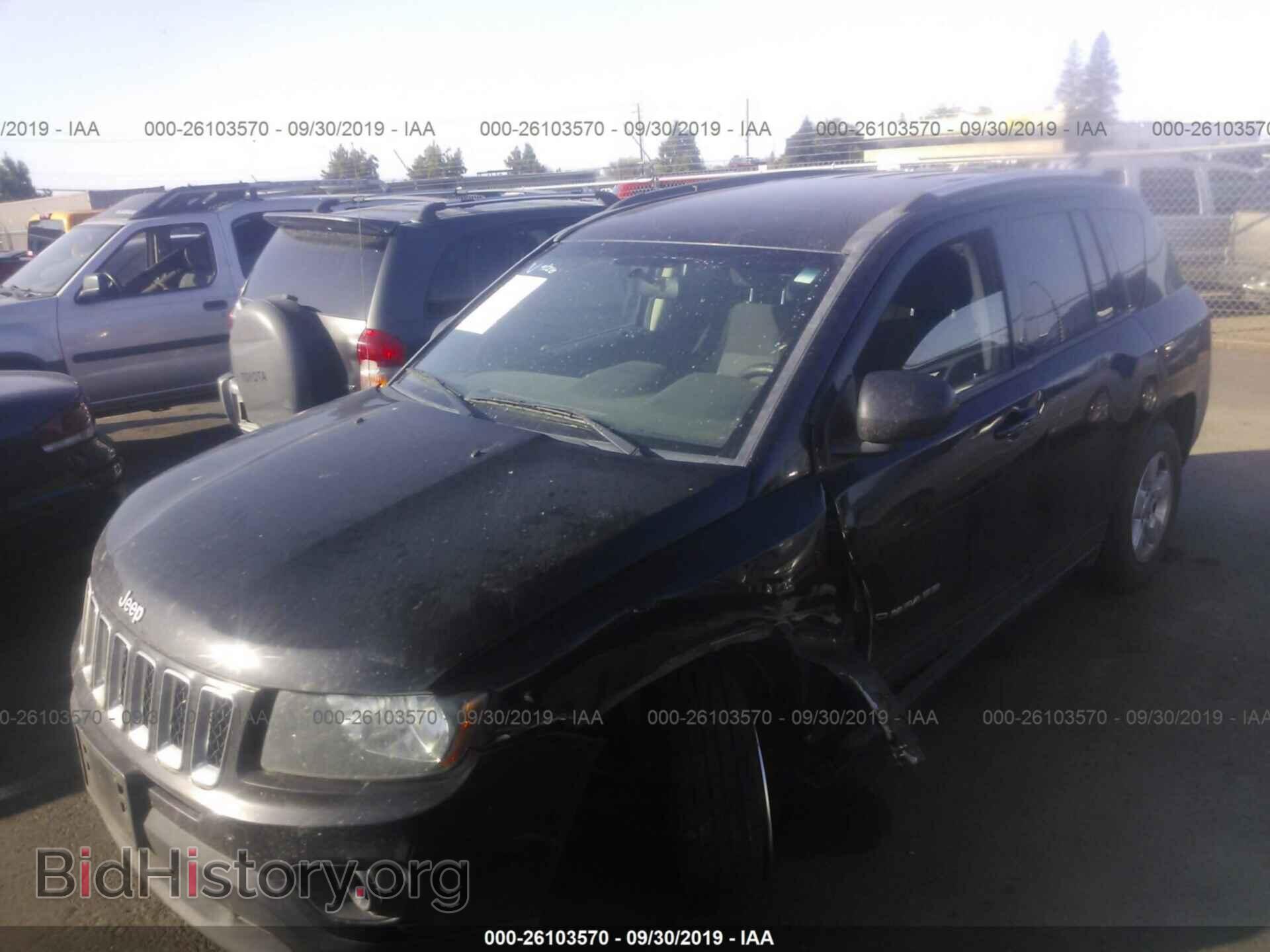 2014 JEEP COMPASS - VIN: 1C4NJCBA9ED882408 - Photo 2