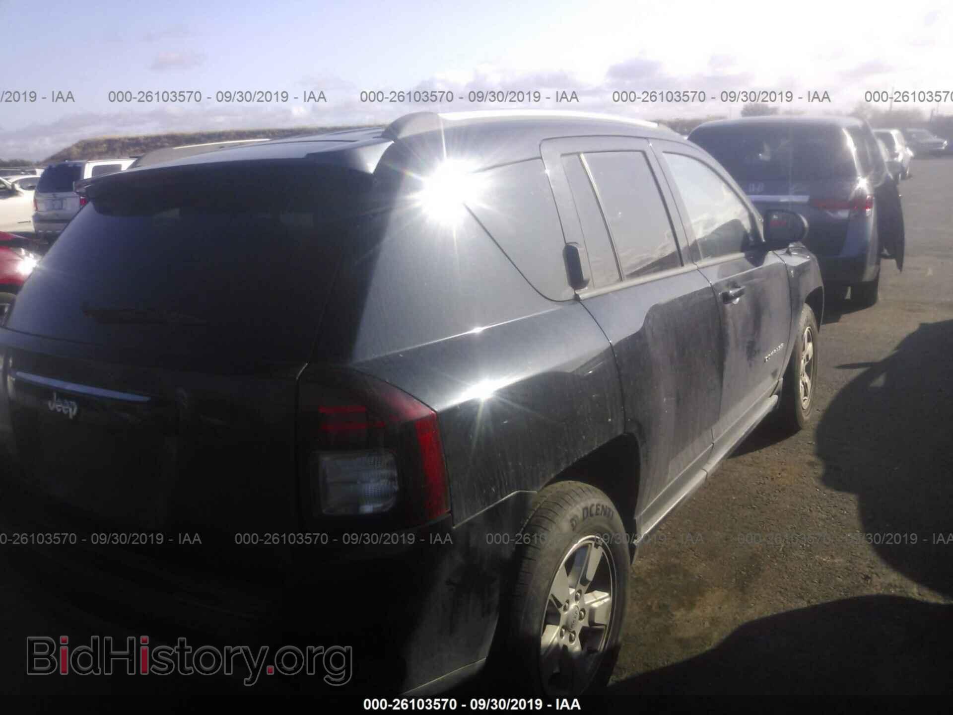 2014 JEEP COMPASS - VIN: 1C4NJCBA9ED882408 - Photo 4