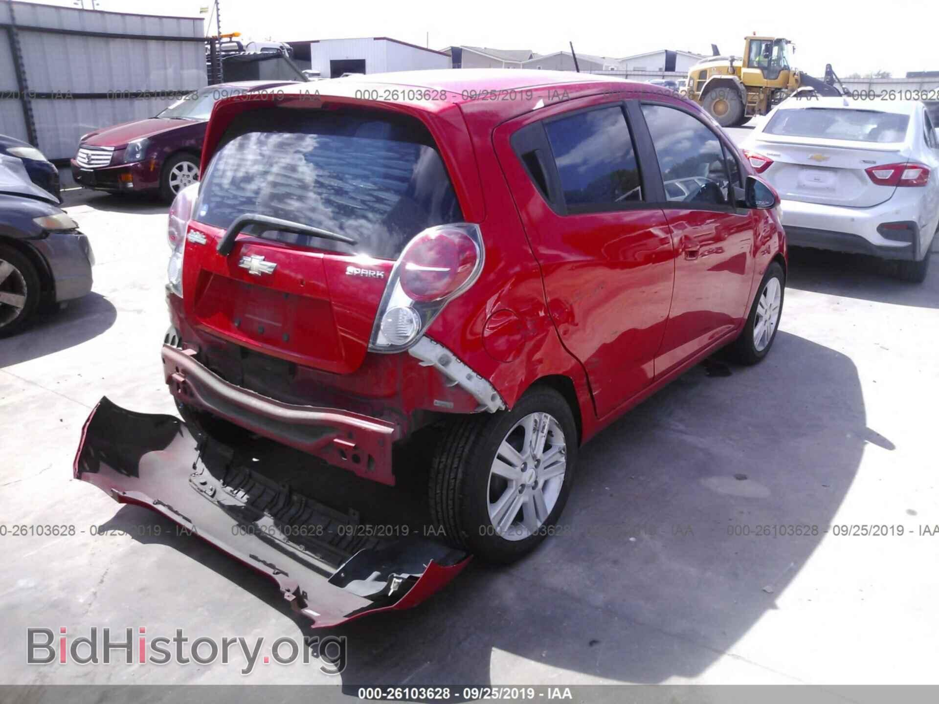 2013 CHEVROLET SPARK - VIN: KL8CB6S95DC573950 - Фото 4