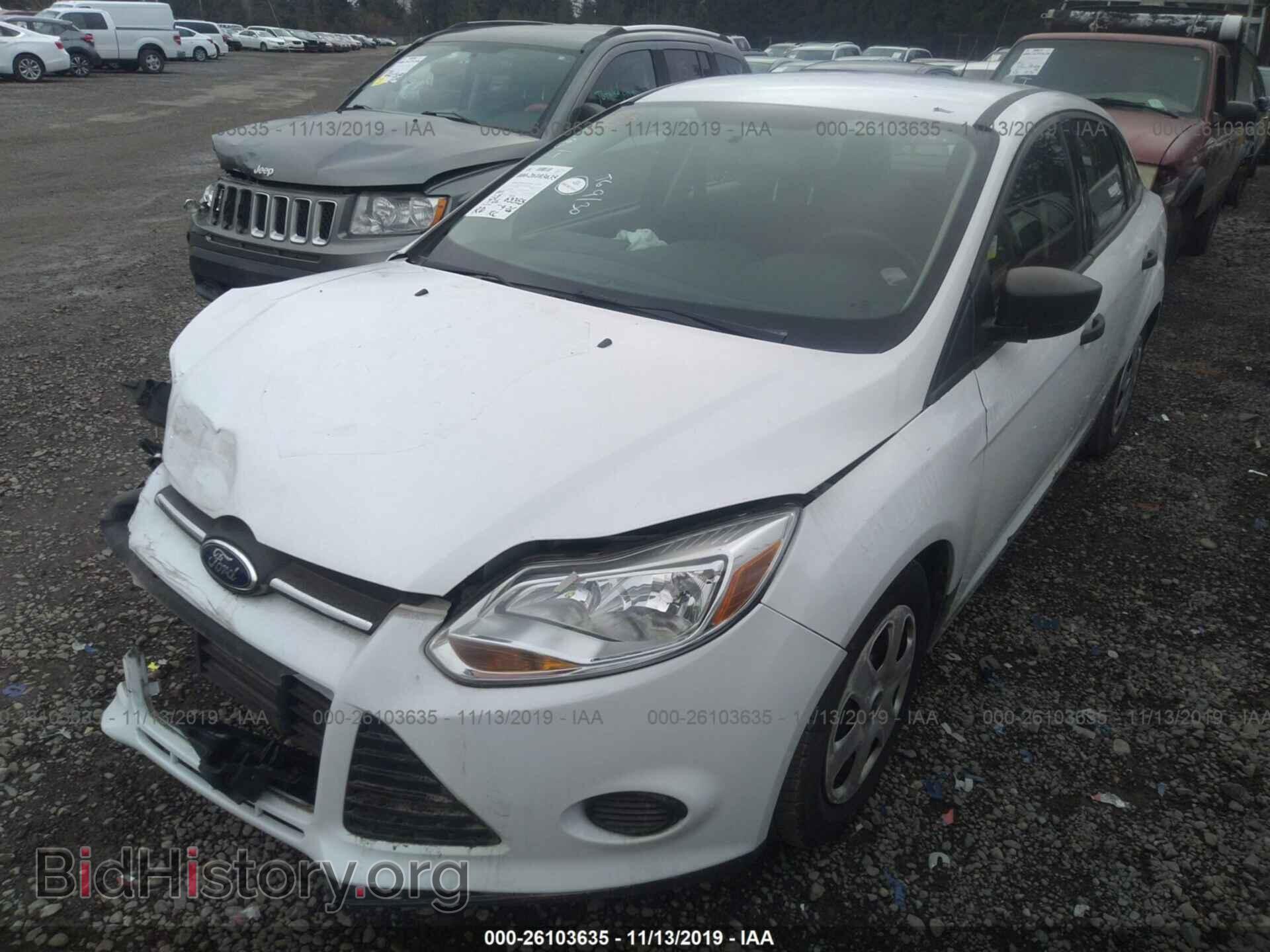 2014 FORD FOCUS - VIN: 1FADP3E28EL200077 - Фото 2