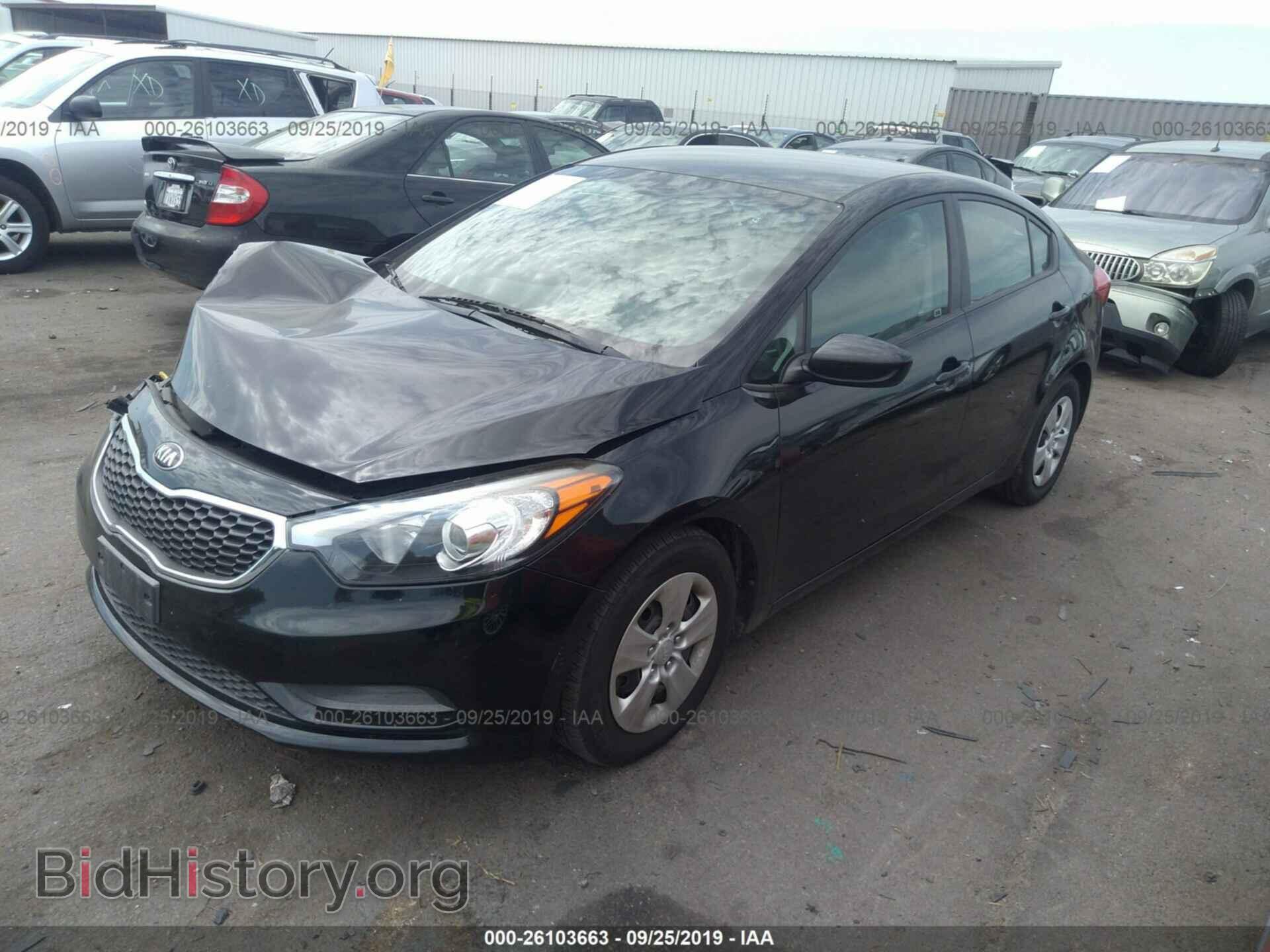 2015 KIA FORTE - VIN: KNAFK4A67F5335585 - Фото 2
