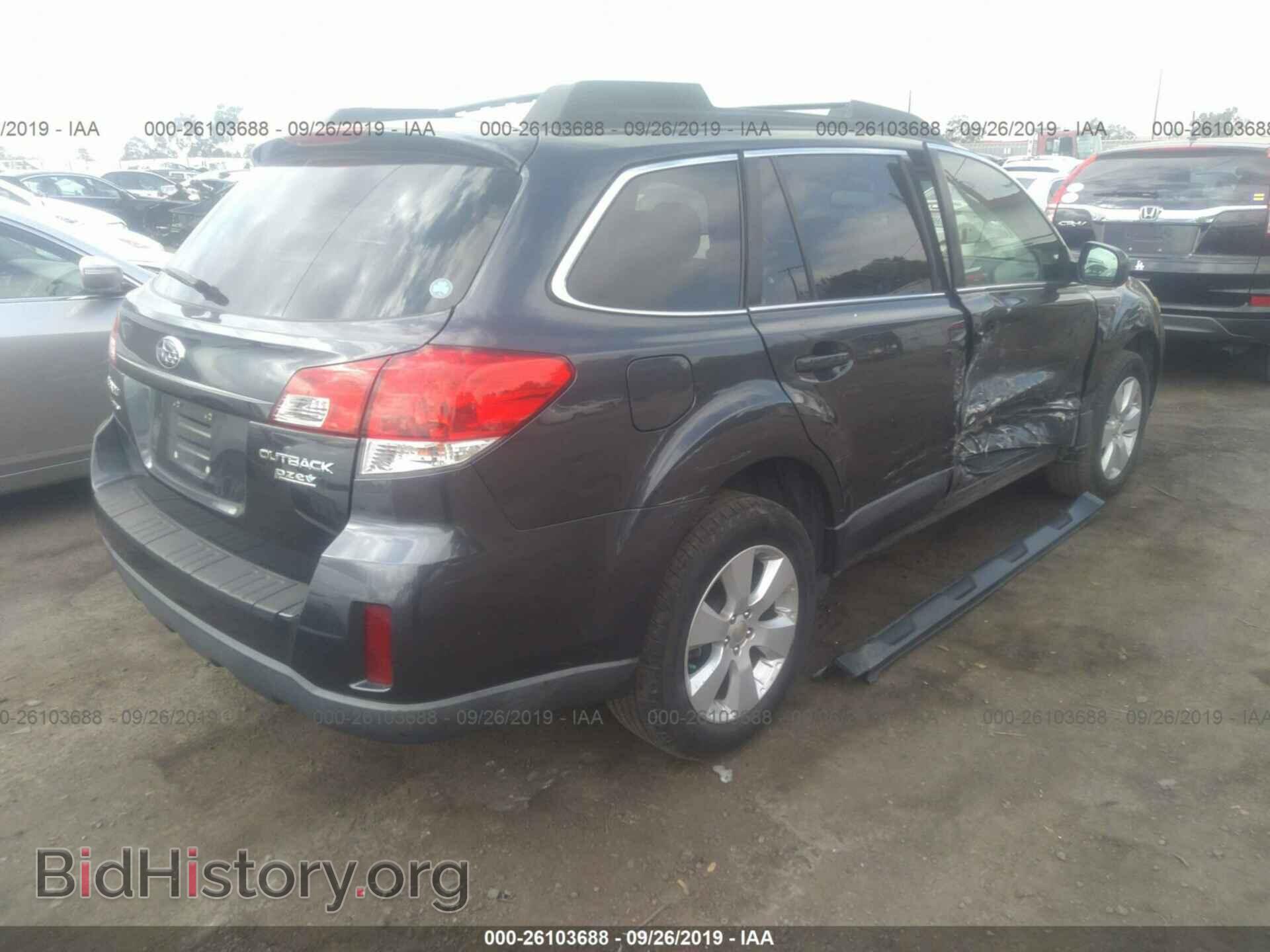 2010 SUBARU OUTBACK - VIN: 4S4BRBFC8A3377845 - Фото 4