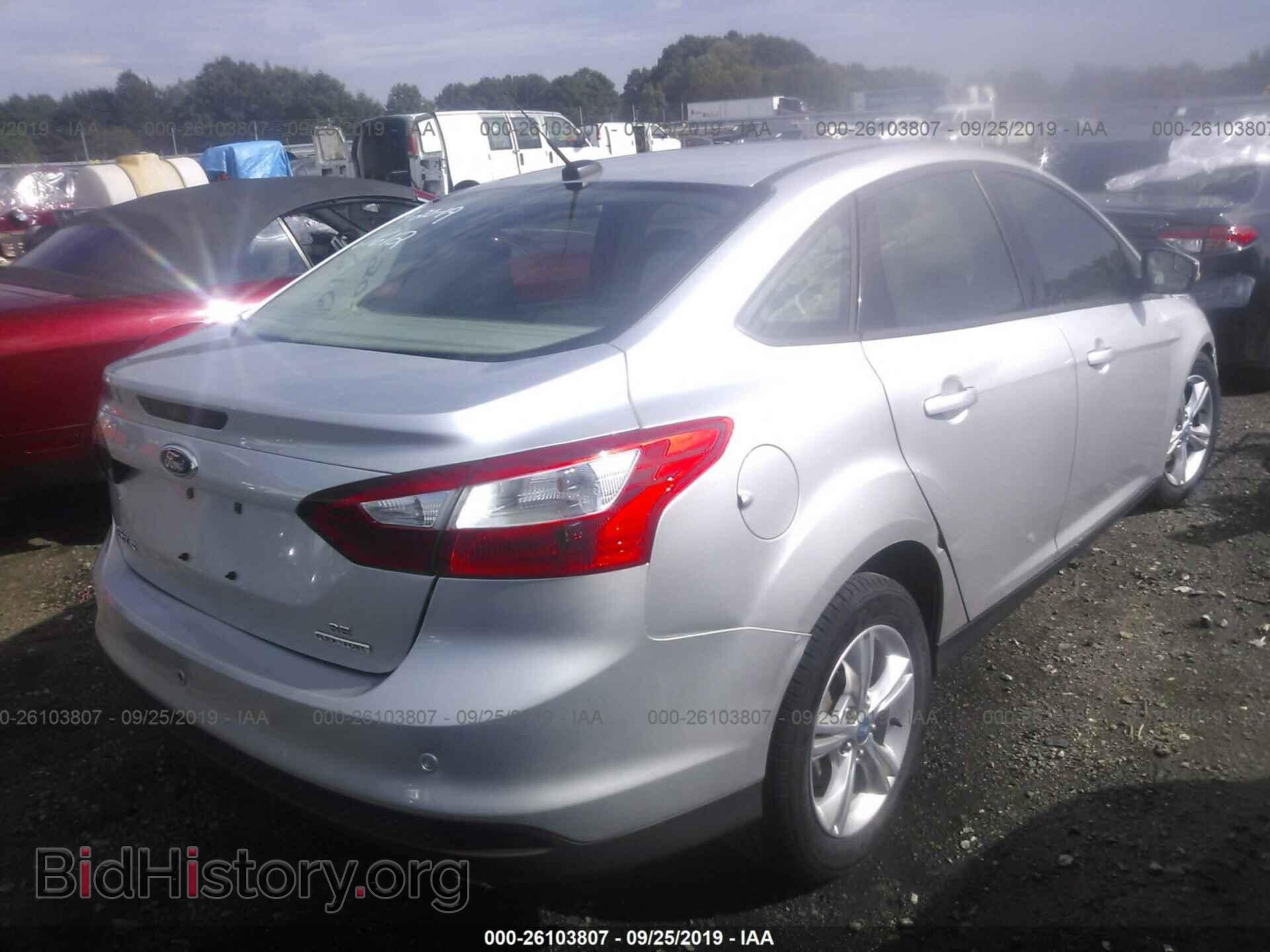 2013 FORD FOCUS - VIN: 1FADP3F2XDL272637 - Фото 4