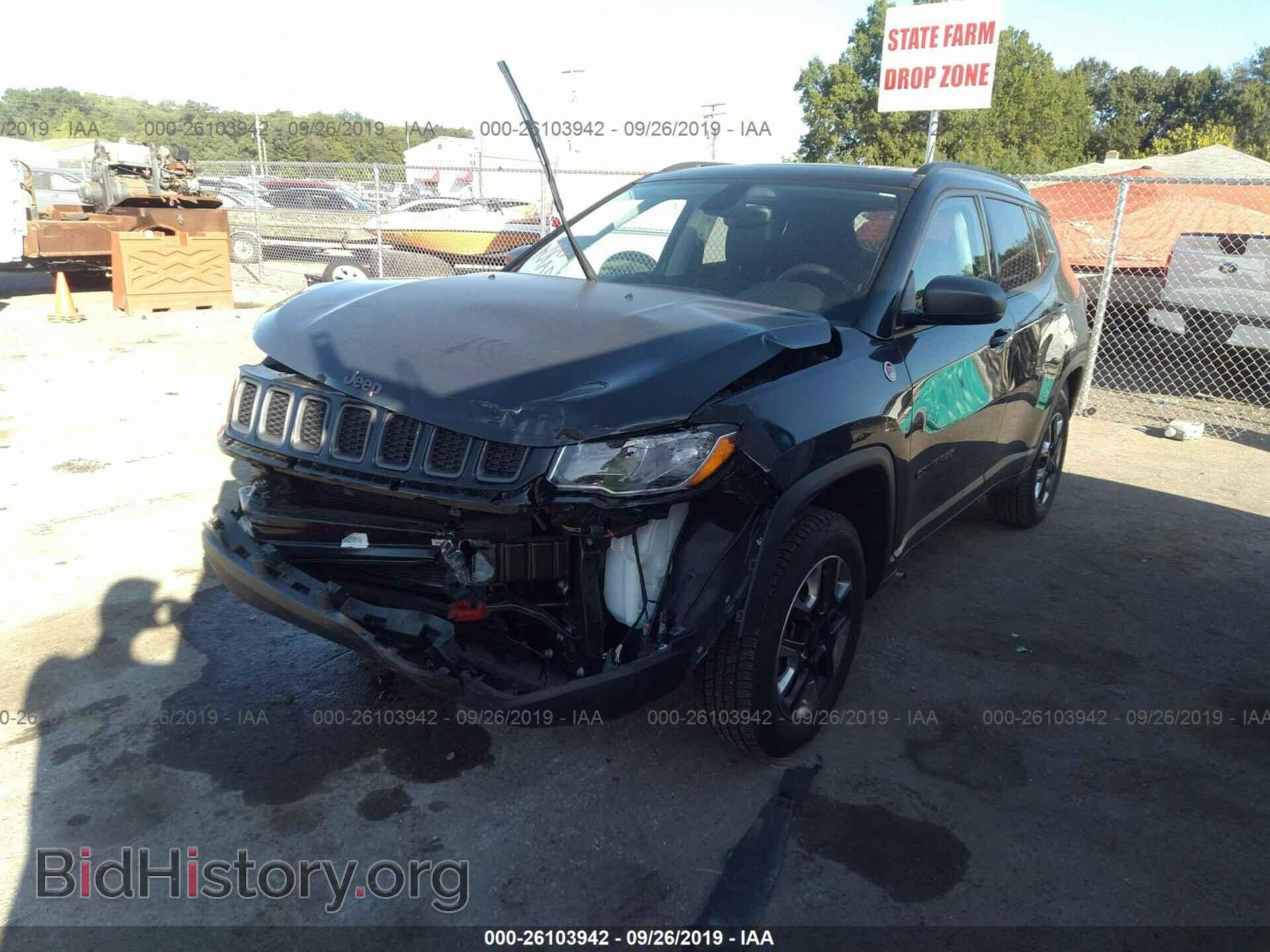 2018 JEEP COMPASS - VIN: 3C4NJDDB4JT185311 - Фото 2