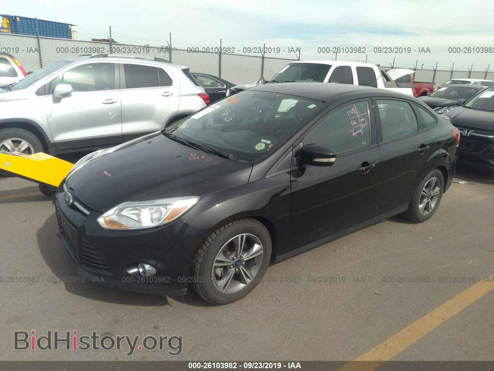 2014 FORD FOCUS - VIN: 1FADP3F22EL407062 - Фото 2