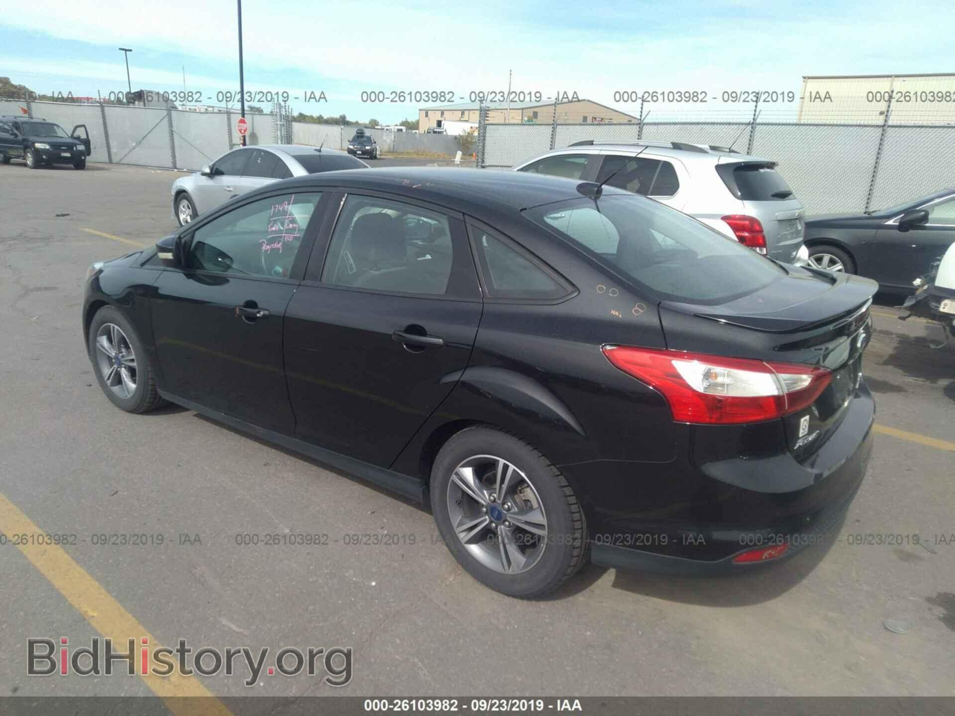 2014 FORD FOCUS - VIN: 1FADP3F22EL407062 - Фото 3