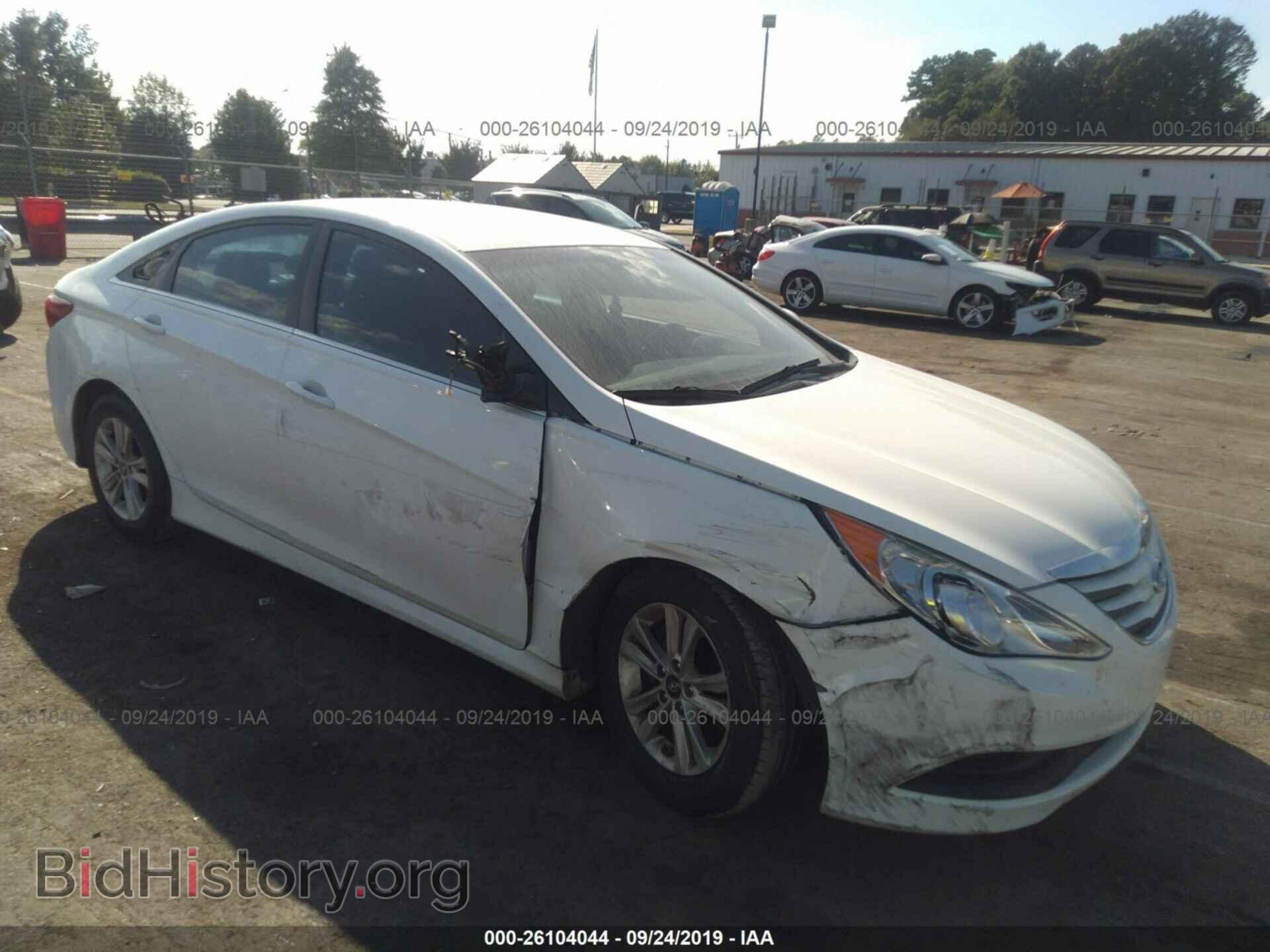 Photo 5NPEB4AC2EH857012 - HYUNDAI SONATA 2014