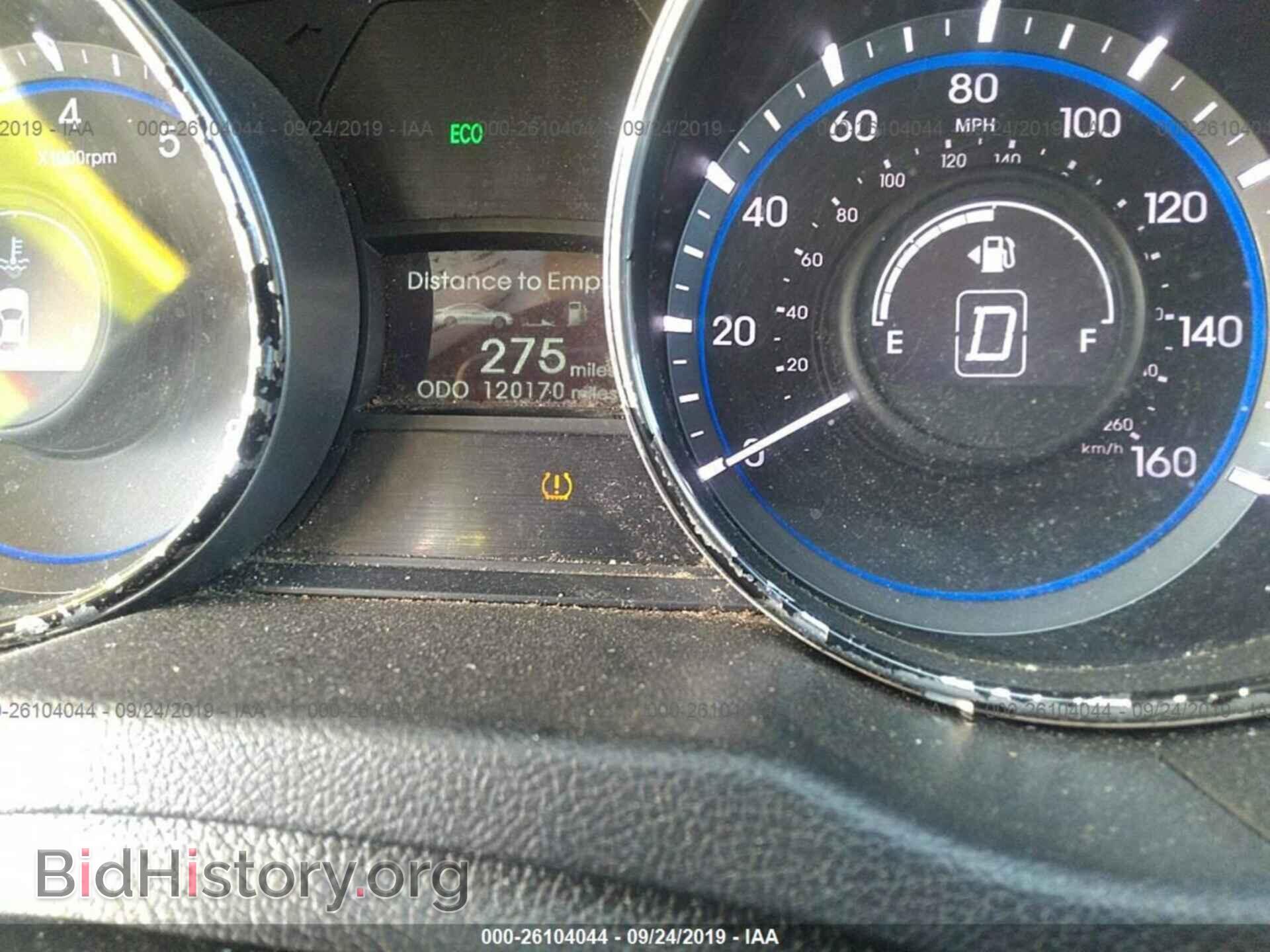 2014 HYUNDAI SONATA - VIN: 5NPEB4AC2EH857012 - Фото 7
