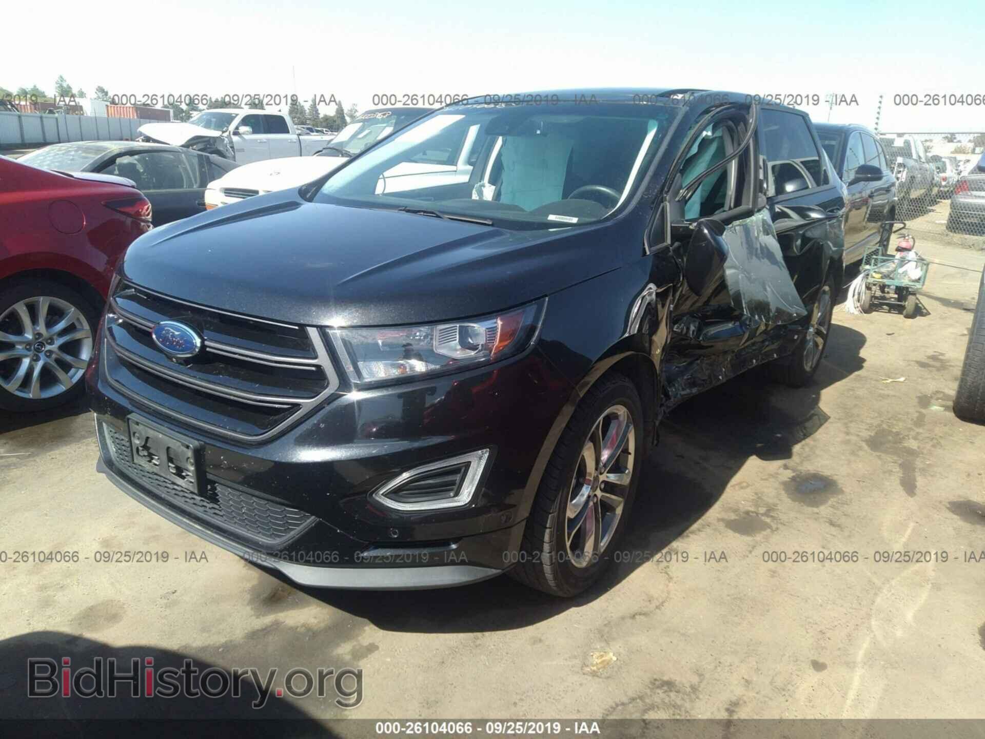 2015 FORD EDGE - VIN: 2FMTK4APXFBB93058 - Фото 2