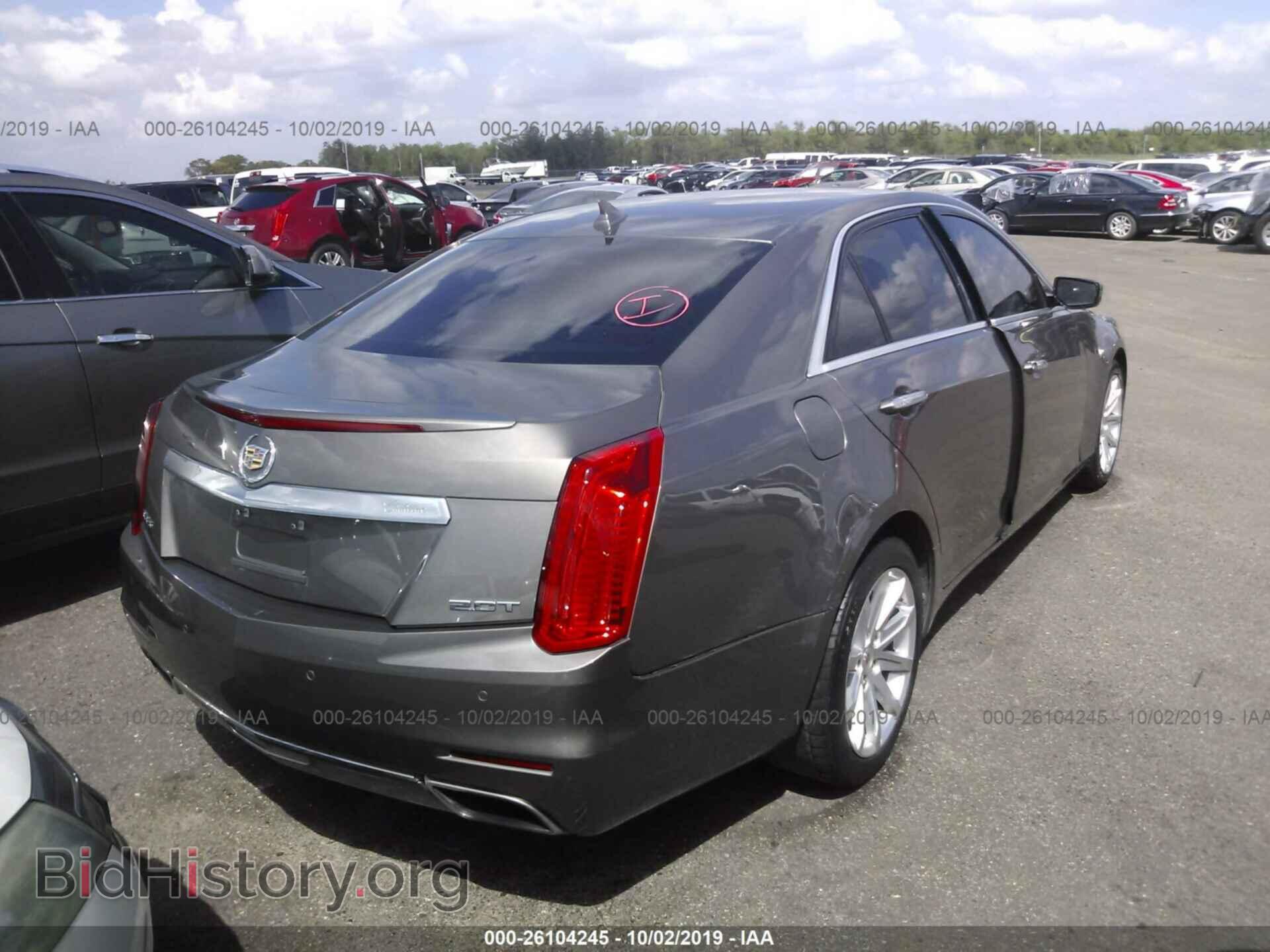 2014 CADILLAC CTS - VIN: 1G6AR5SX6E0172383 - Фото 4
