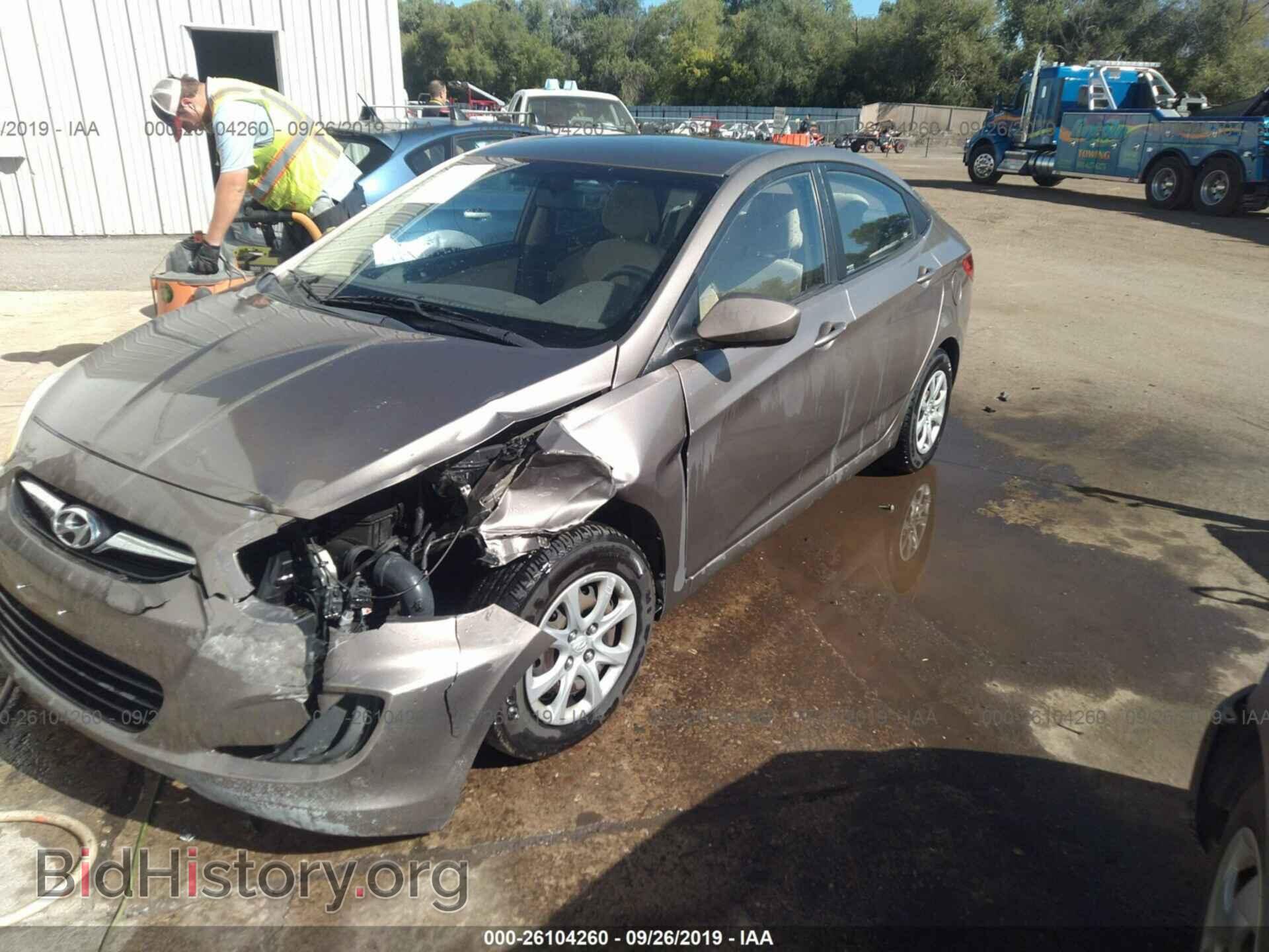2012 HYUNDAI ACCENT - VIN: KMHCT4AE9CU200857 - Фото 2