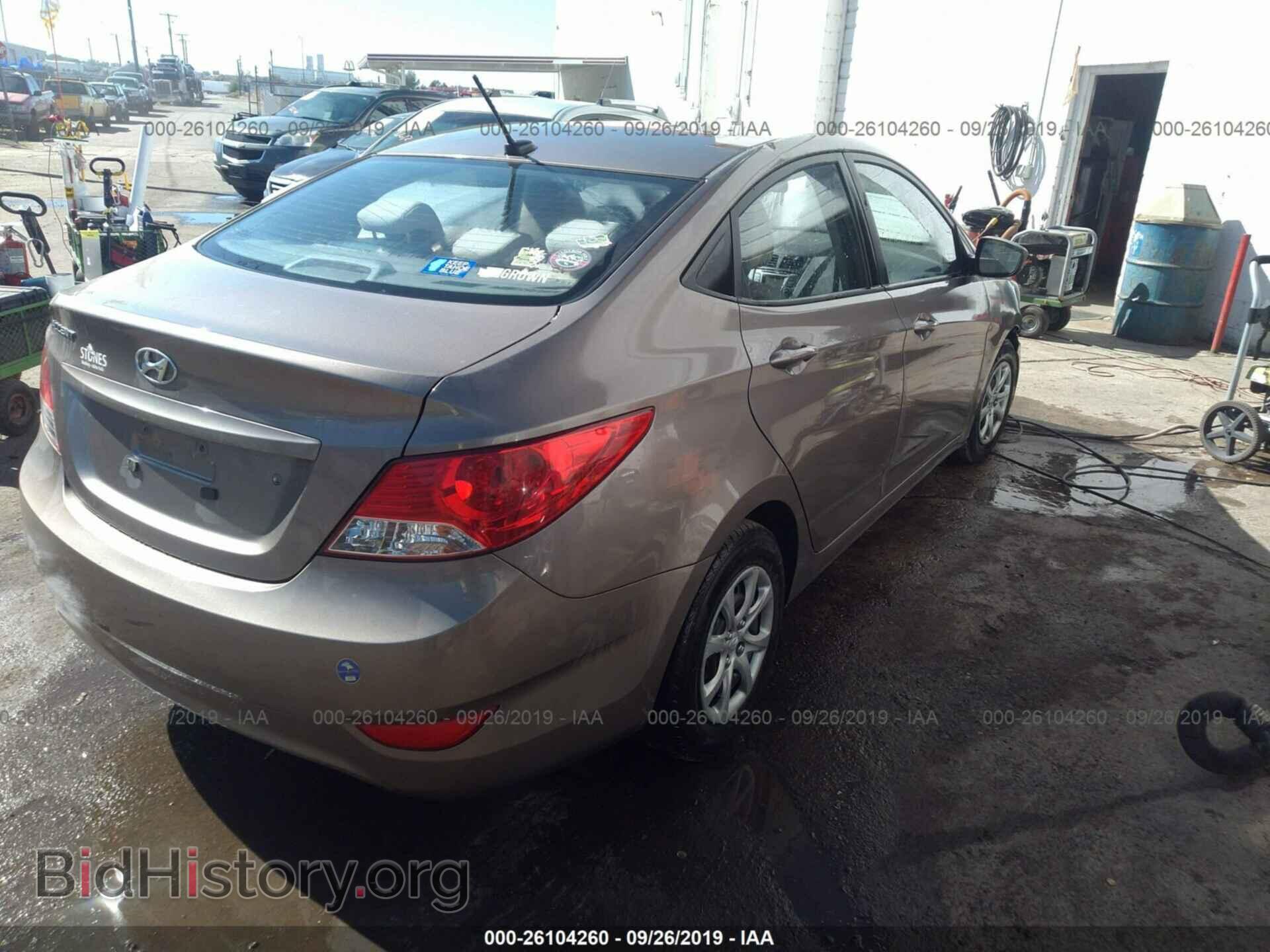 2012 HYUNDAI ACCENT - VIN: KMHCT4AE9CU200857 - Фото 4