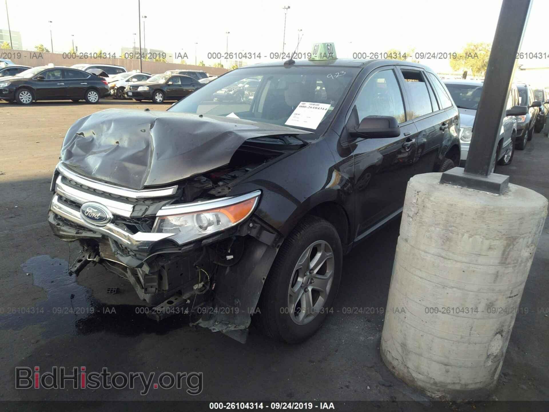 2013 FORD EDGE - VIN: 2FMDK3JC9DBC22185 - Фото 2