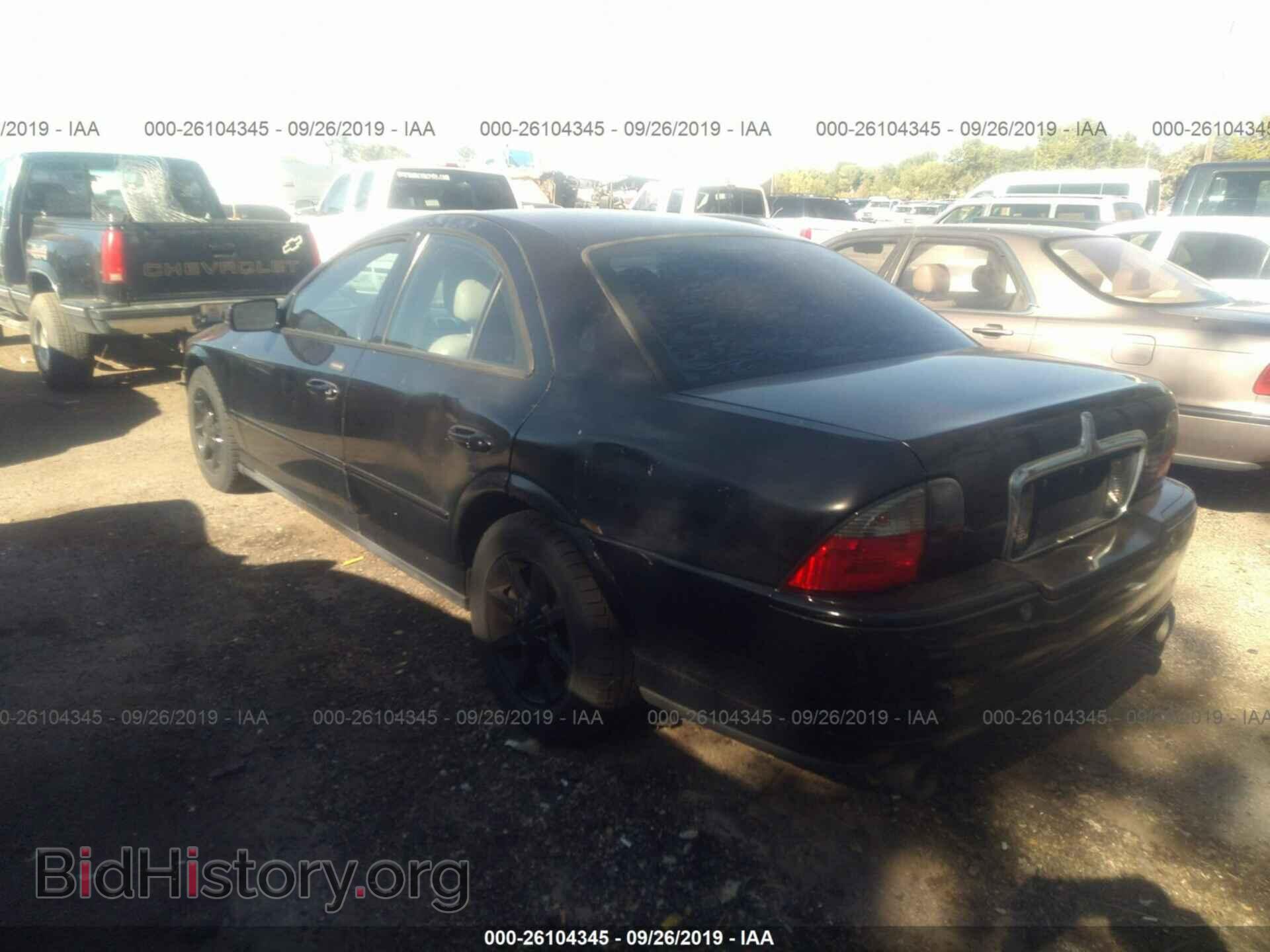 2003 LINCOLN LS - VIN: 1LNHM87A63Y648545 - Фото 3