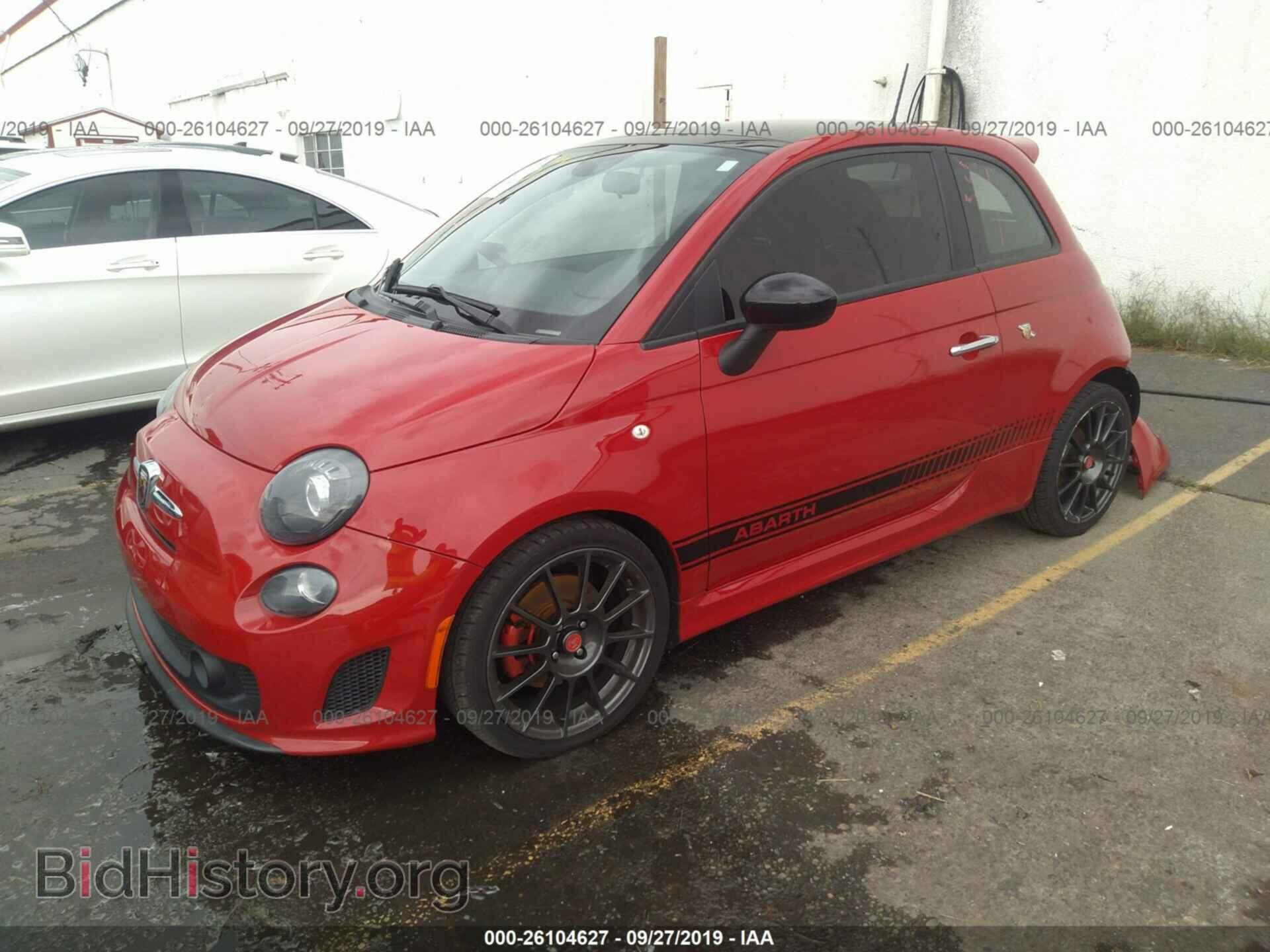 2015 FIAT 500 - VIN: 3C3CFFFH4FT503431 - Фото 2