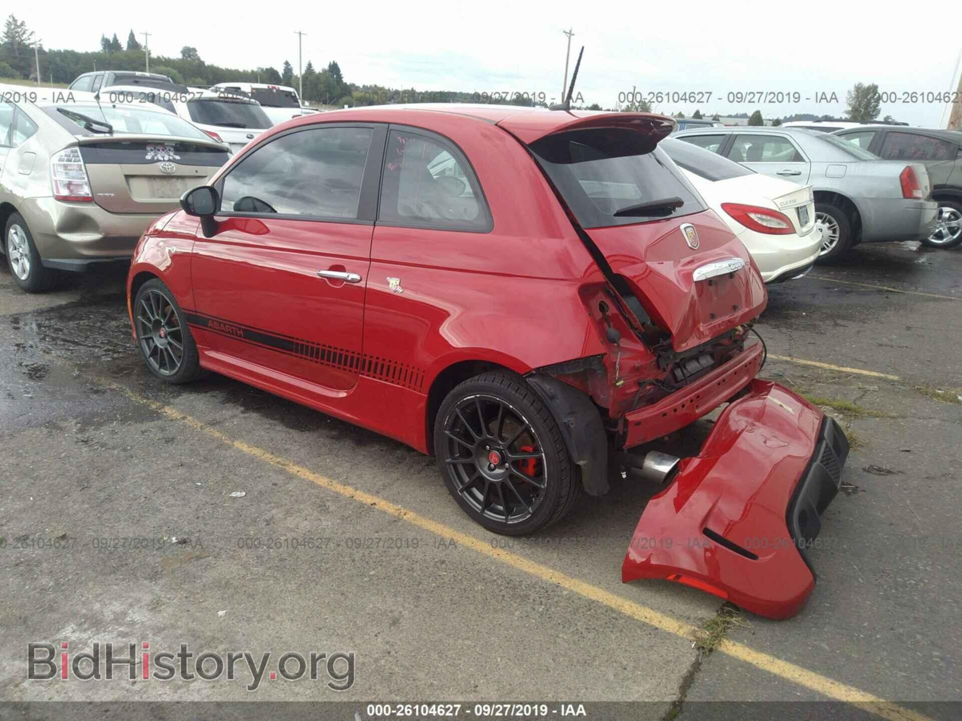 2015 FIAT 500 - VIN: 3C3CFFFH4FT503431 - Фото 3