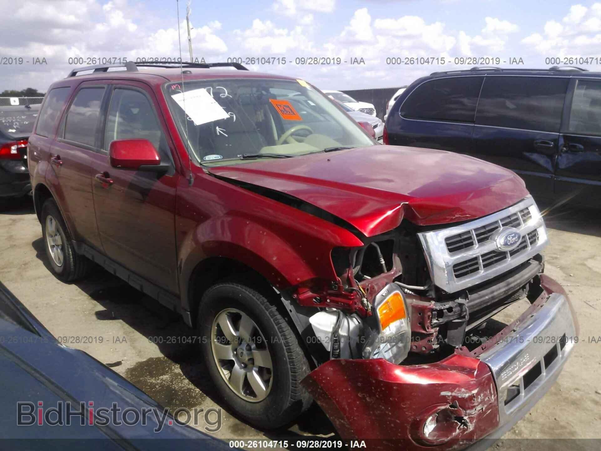 Фотография 1FMCU0EG7CKA50017 - FORD ESCAPE 2012
