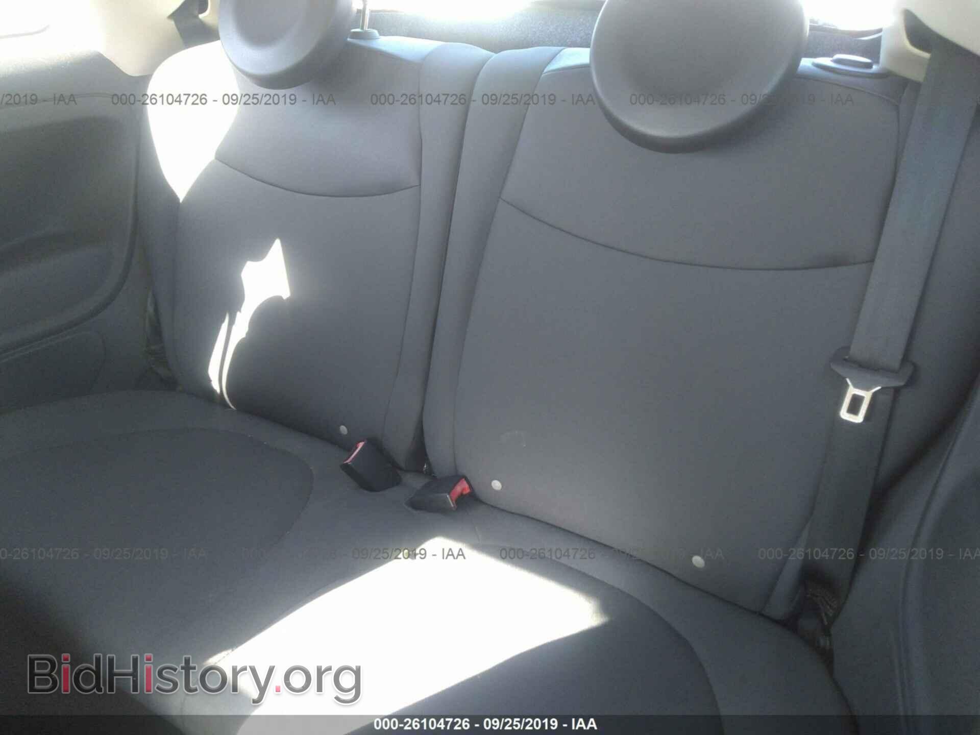 2013 FIAT 500 - VIN: 3C3CFFAR5DT511535 - Фото 8