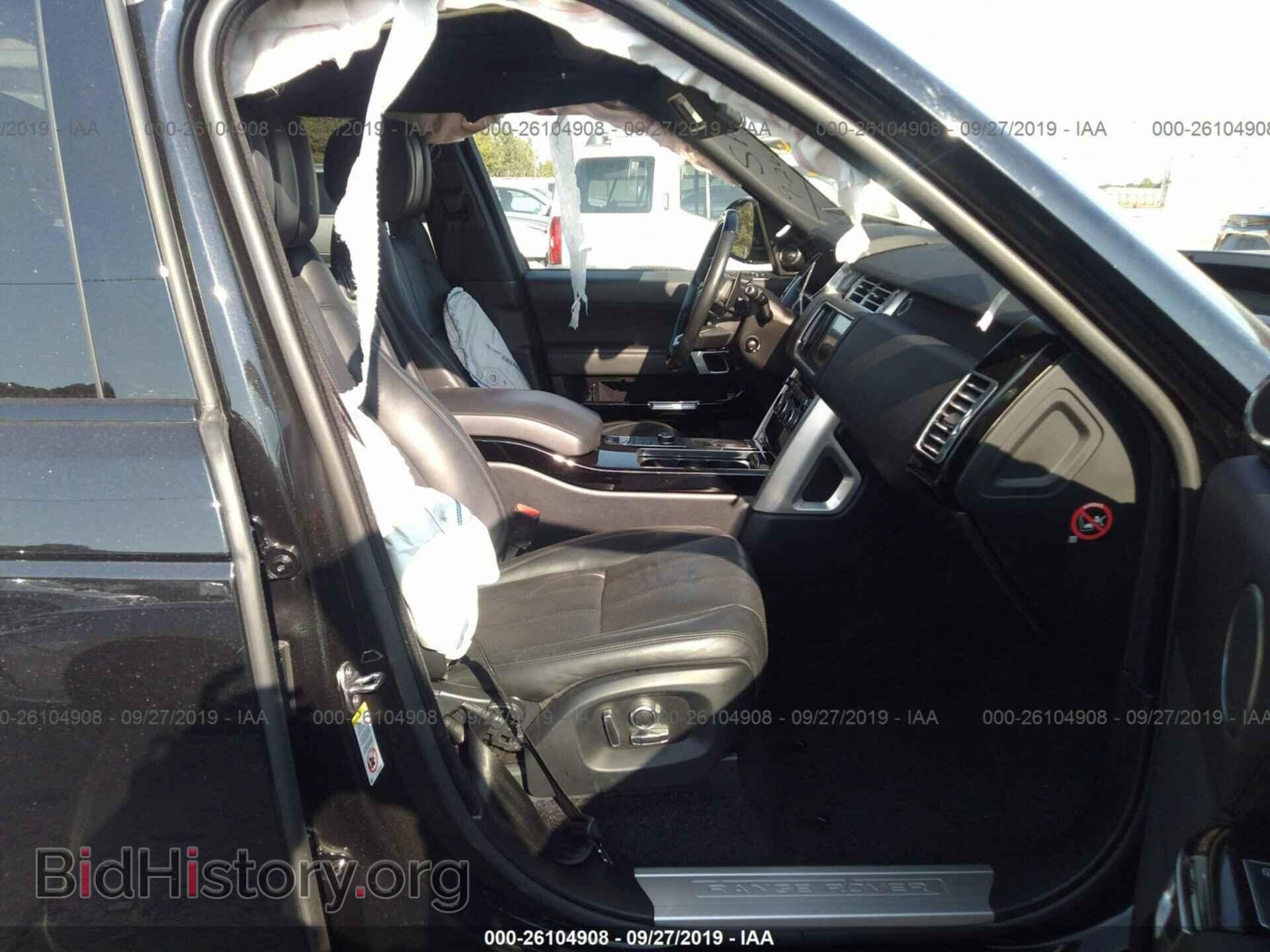 2016 LAND ROVER RANGE ROVER - VIN: SALGS2EF7GA250849 - Фото 5