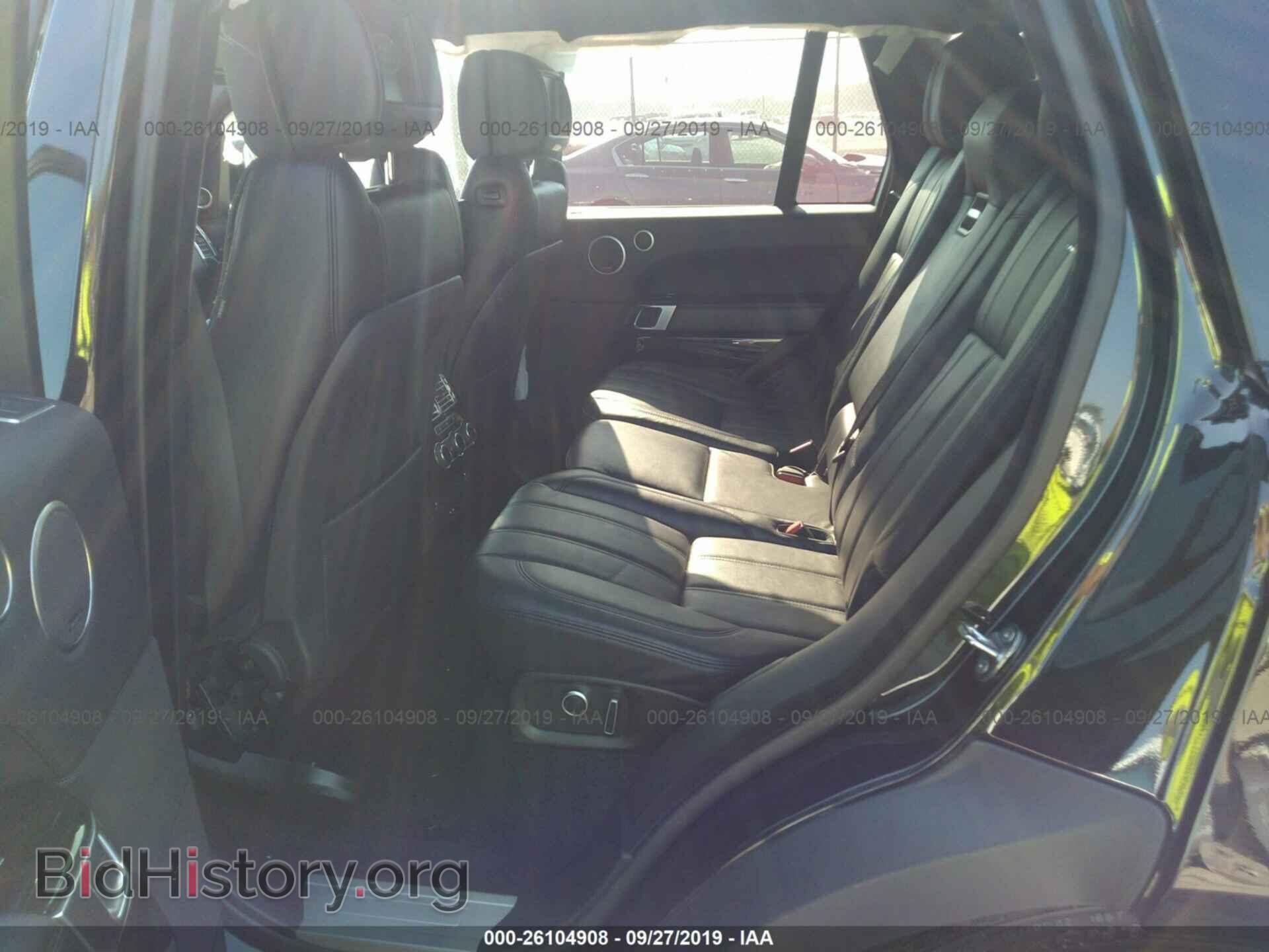 2016 LAND ROVER RANGE ROVER - VIN: SALGS2EF7GA250849 - Фото 8