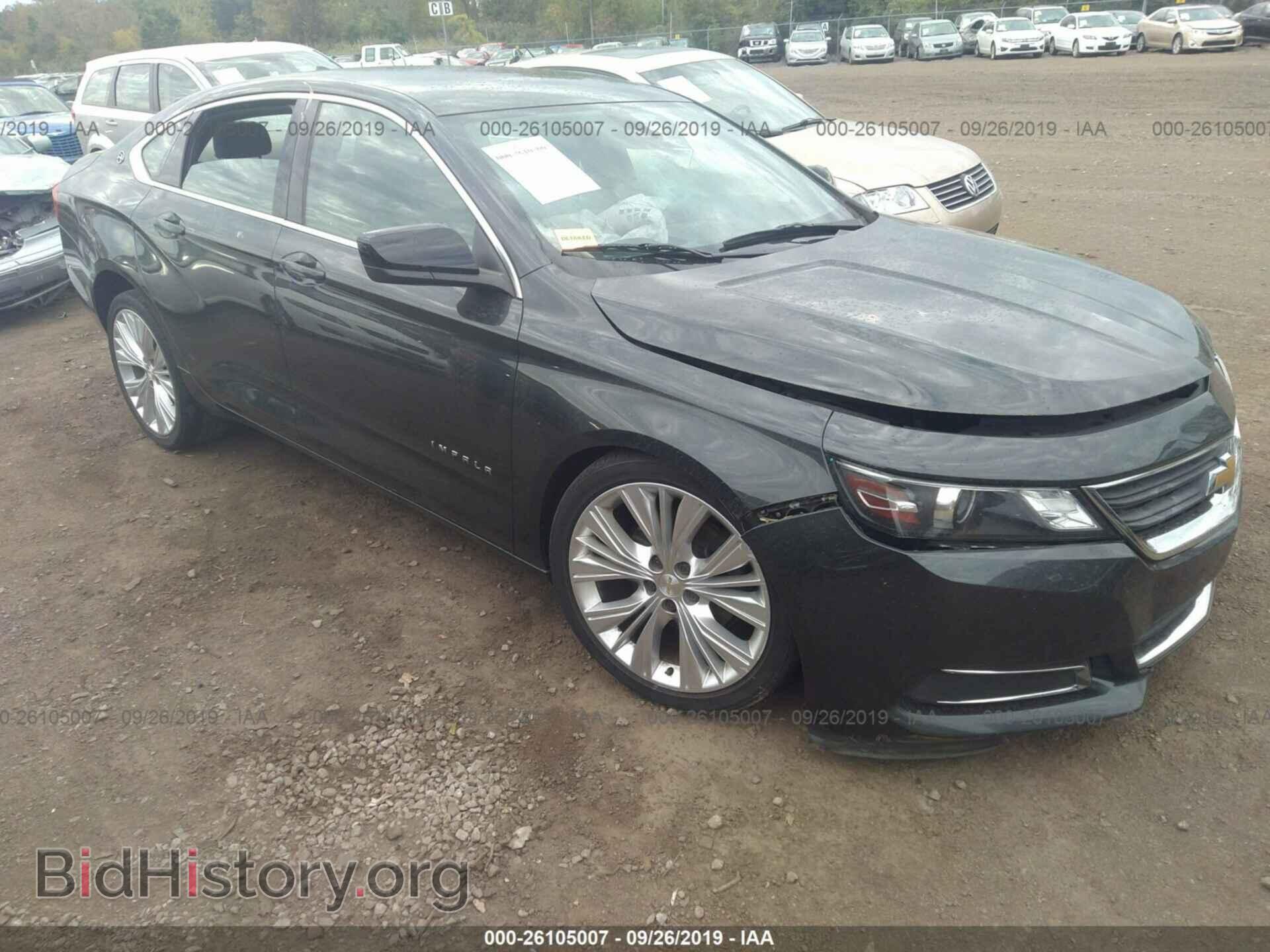 Фотография 2G11Y5SL1E9112569 - CHEVROLET IMPALA 2014