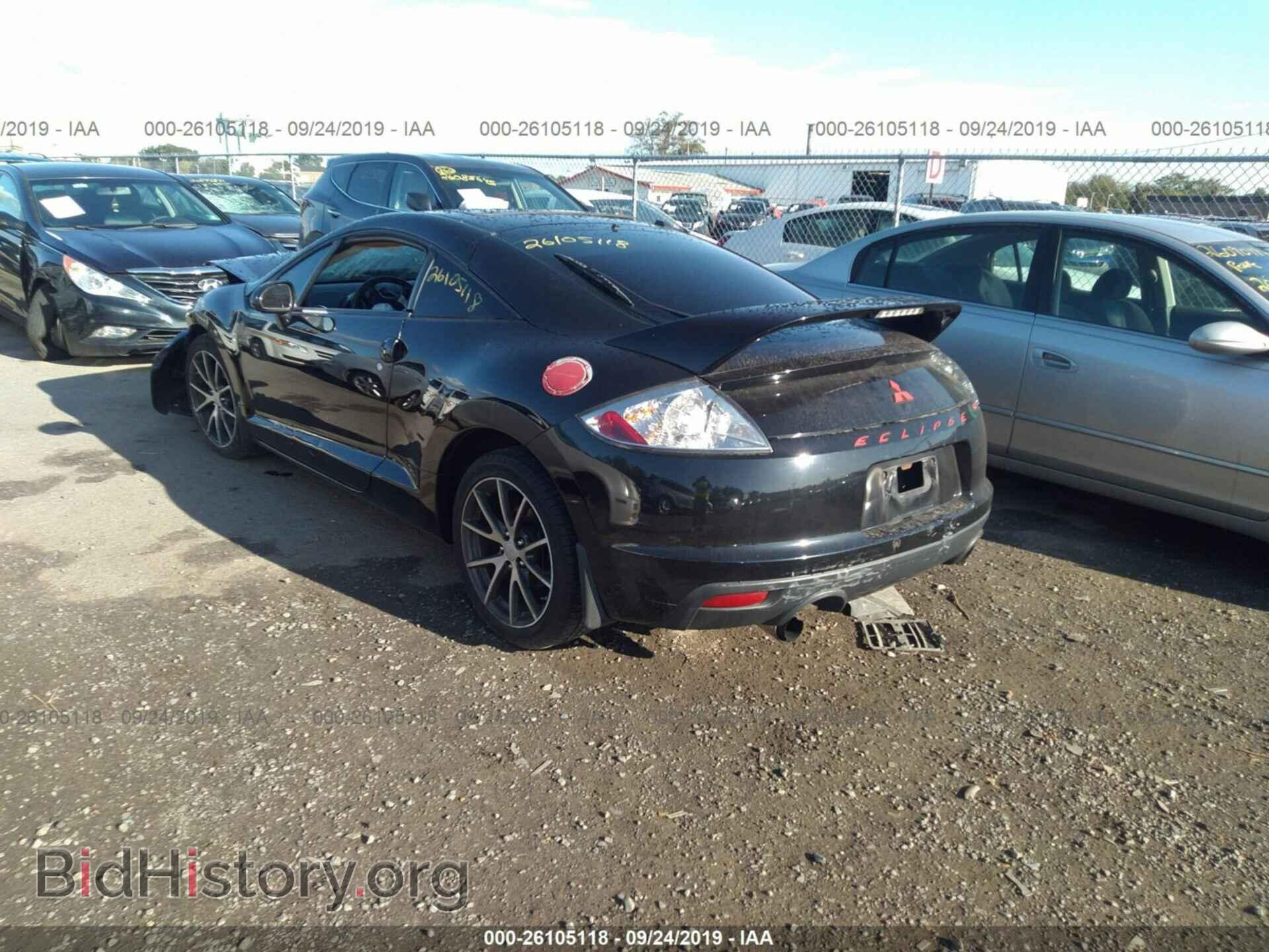 2011 MITSUBISHI ECLIPSE - VIN: 4A31K3DT4BE001241 - Фото 3