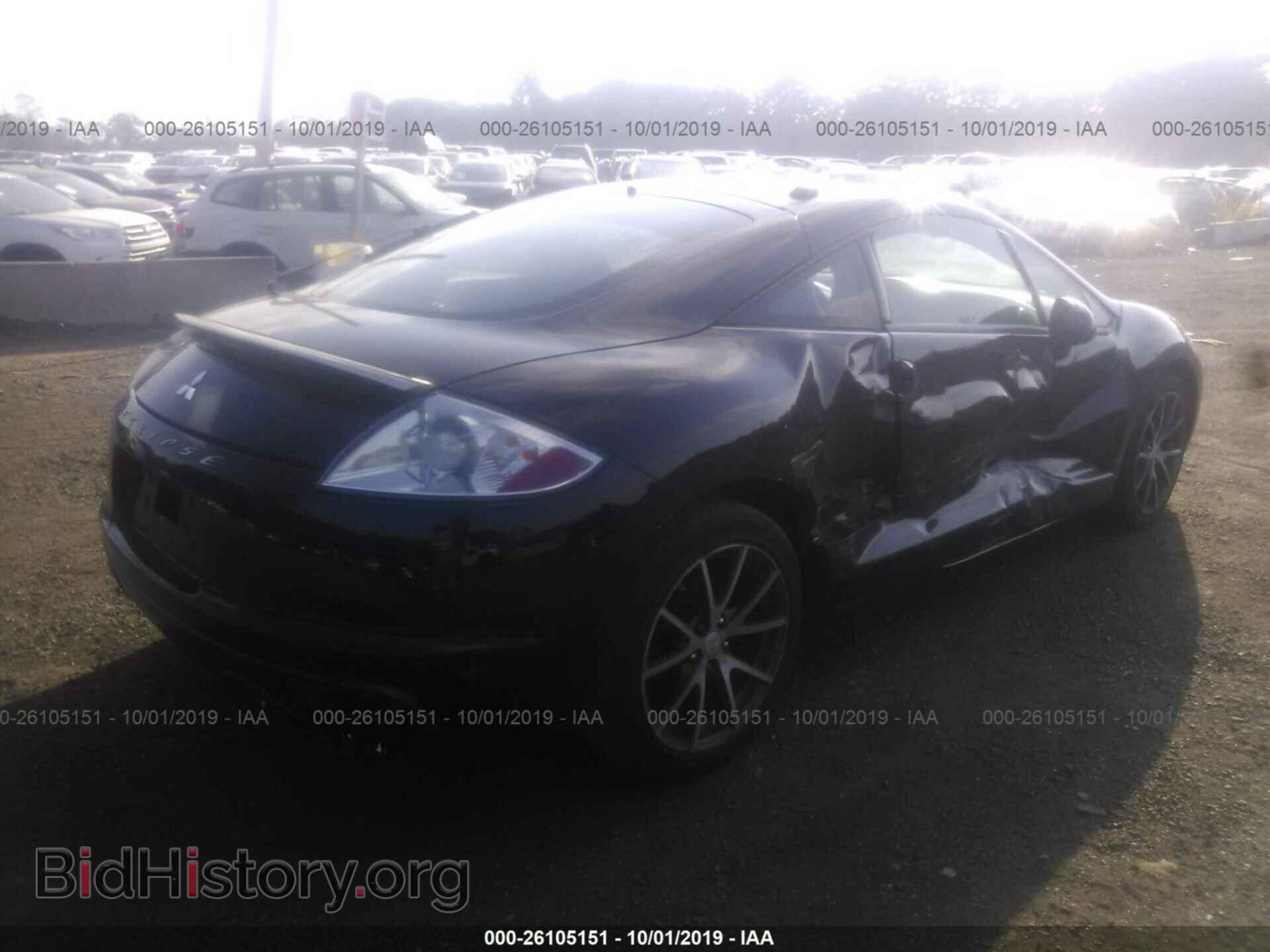 2011 MITSUBISHI ECLIPSE - VIN: 4A31K5DF2BE001597 - Фото 4