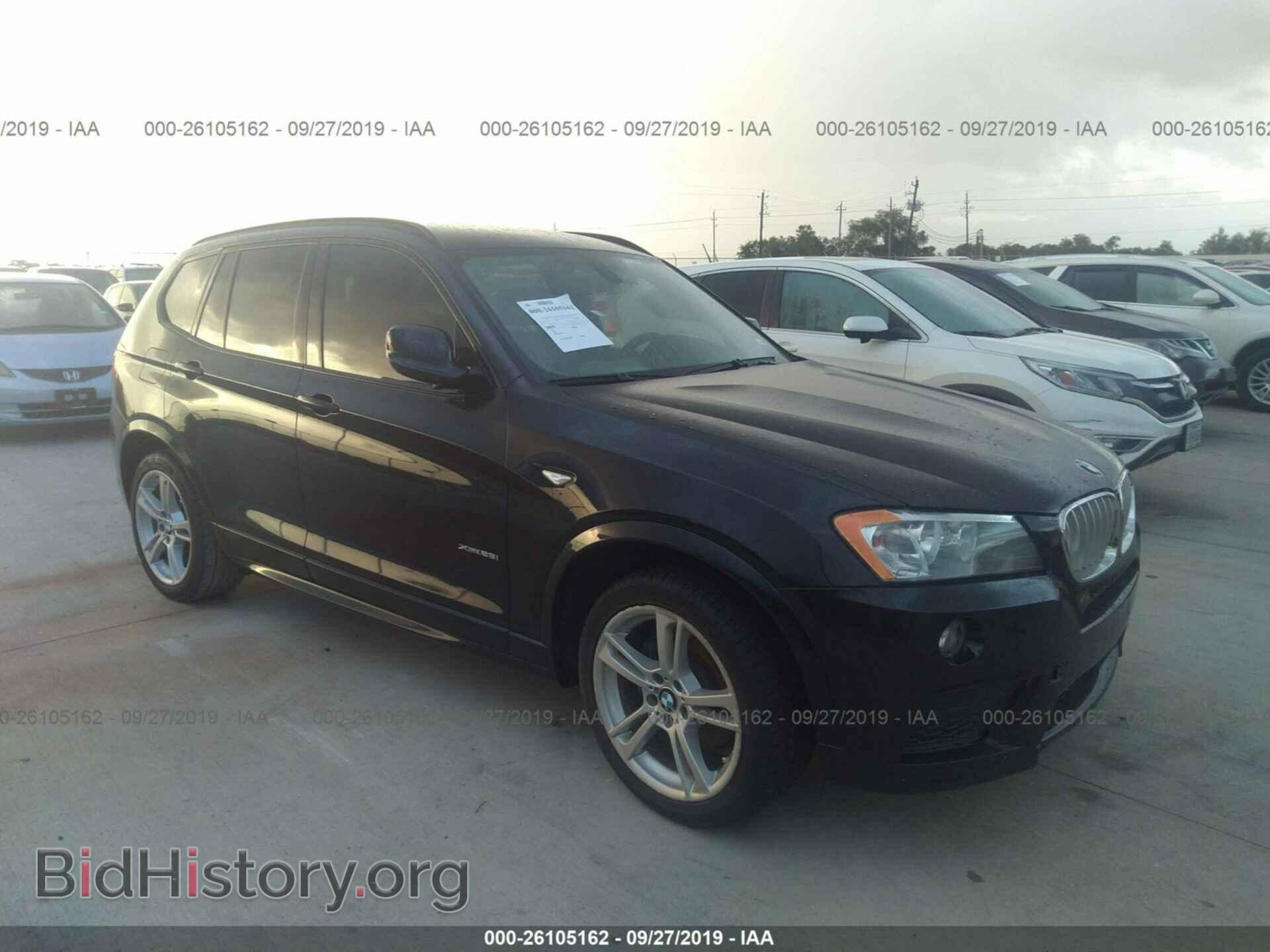 Фотография 5UXWX9C58D0A30176 - BMW X3 2013