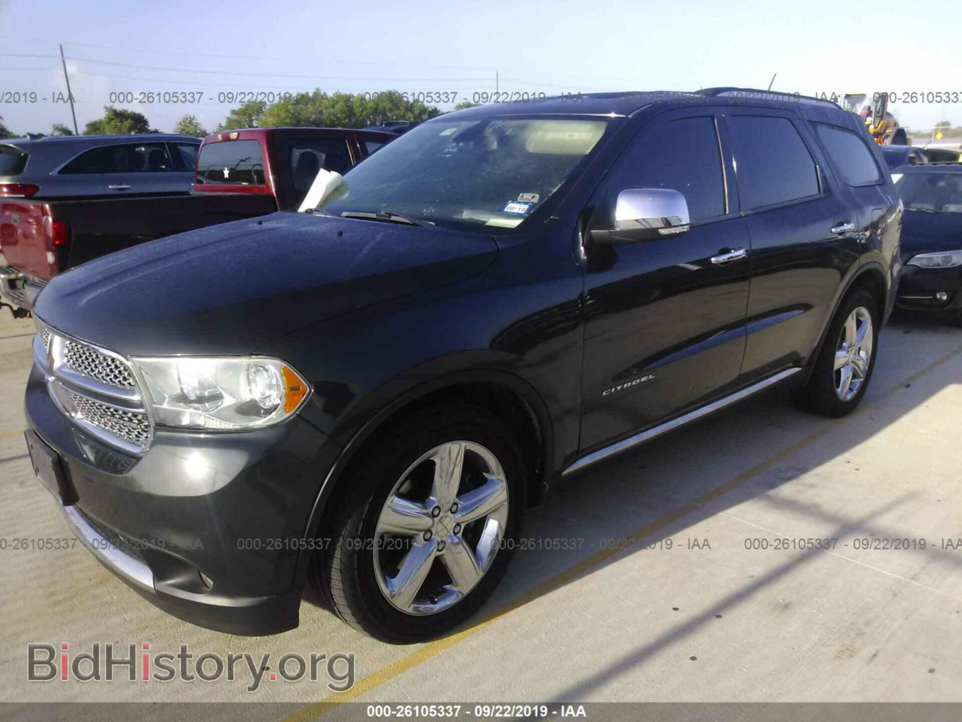 2011 DODGE DURANGO - VIN: 1D4SD5GT1BC708420 - Фото 2