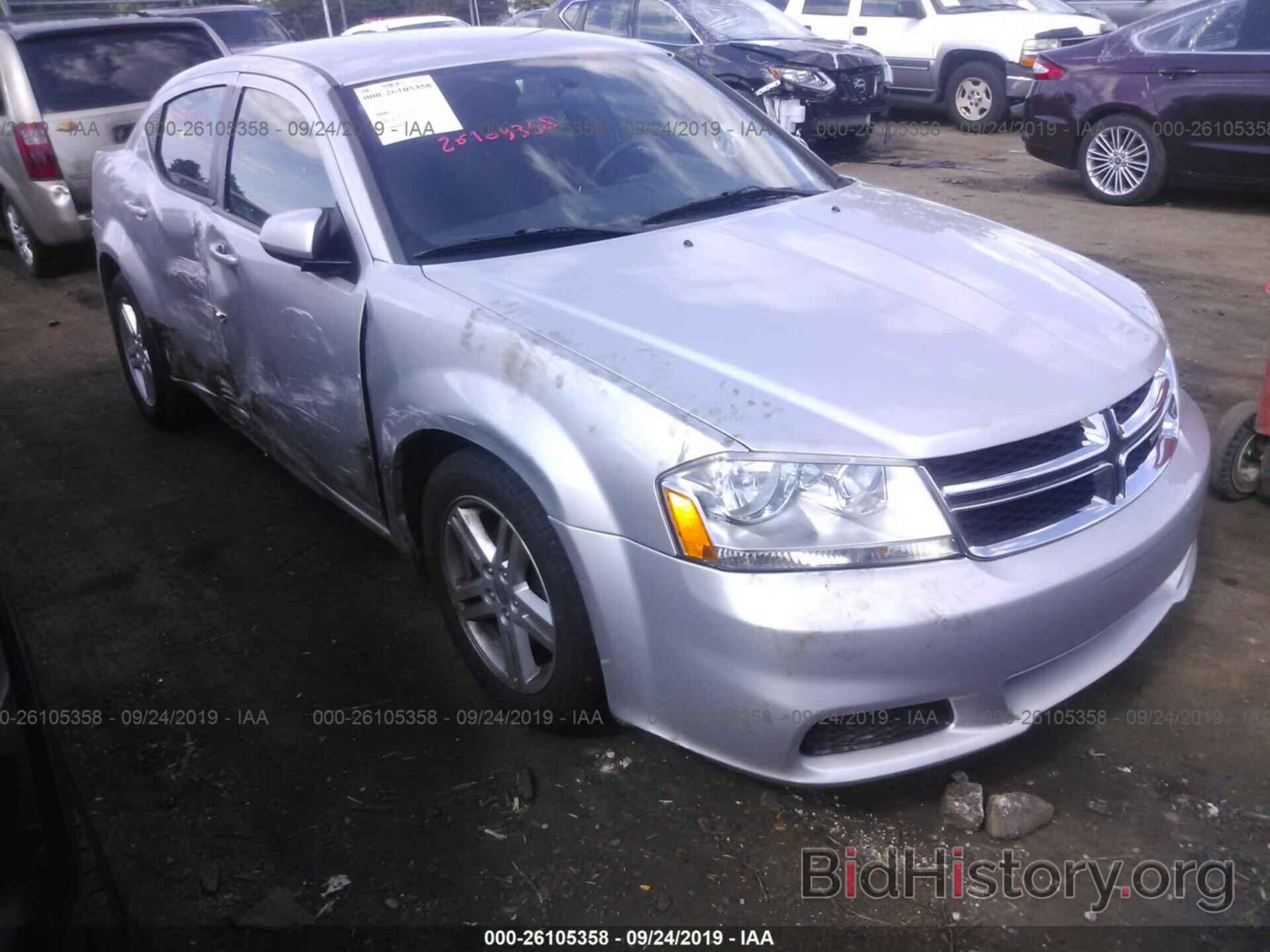 Фотография 1C3CDZCB9CN137257 - DODGE AVENGER 2012