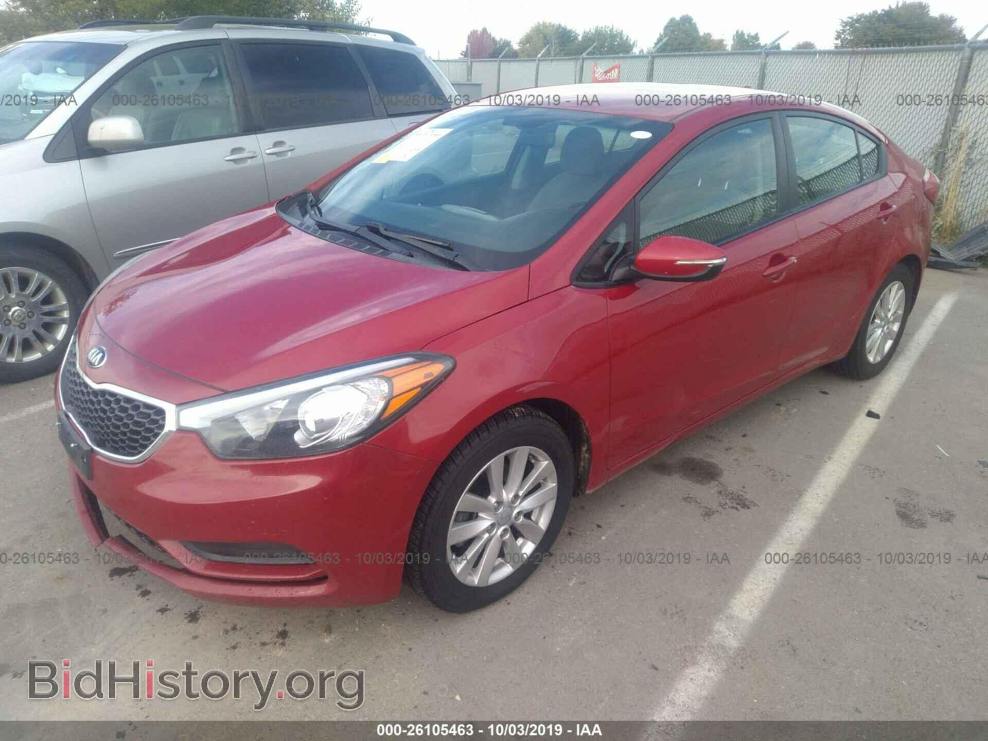 2014 KIA FORTE - VIN: KNAFX4A61E5236096 - Фото 2