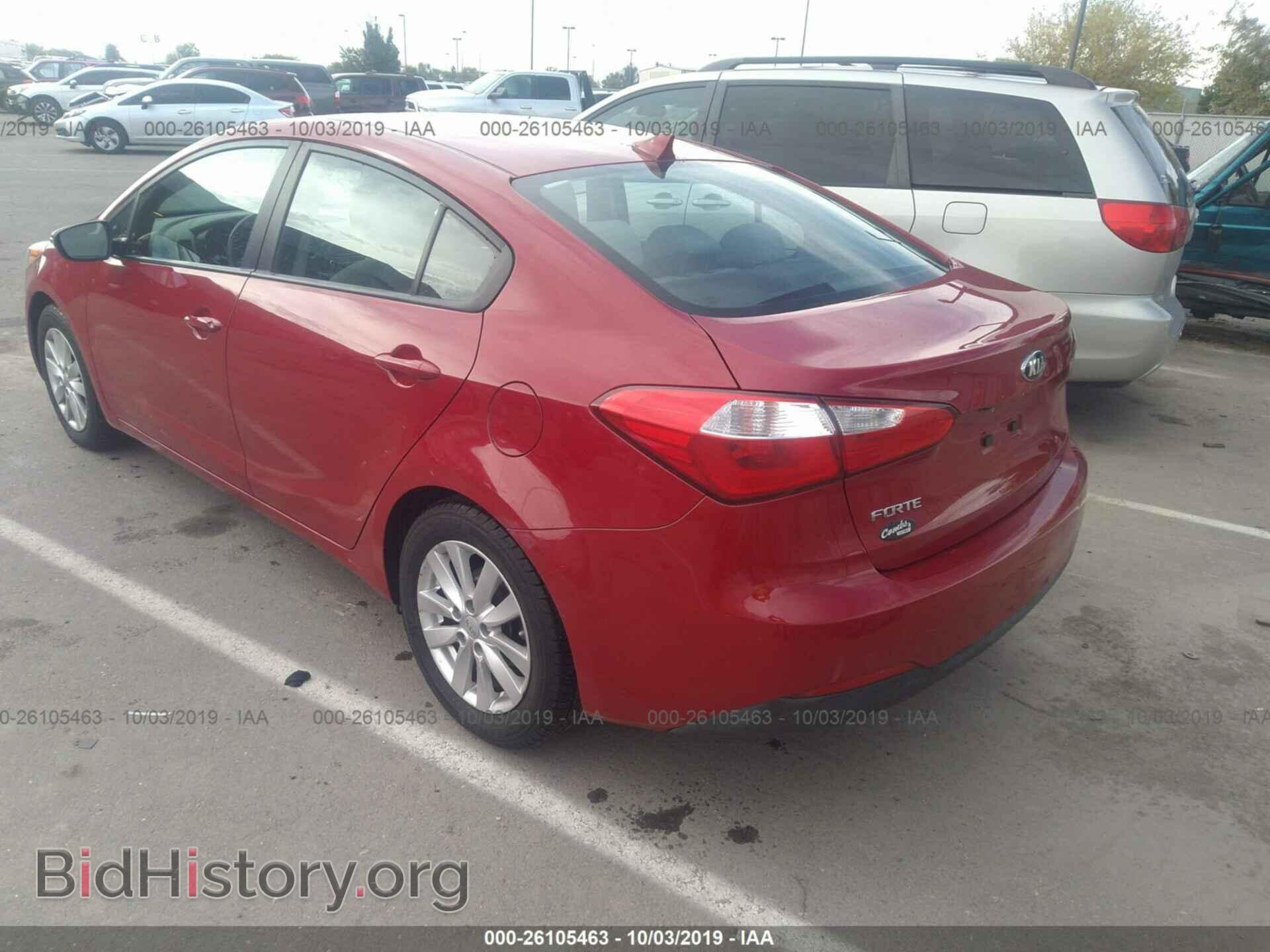 2014 KIA FORTE - VIN: KNAFX4A61E5236096 - Фото 3