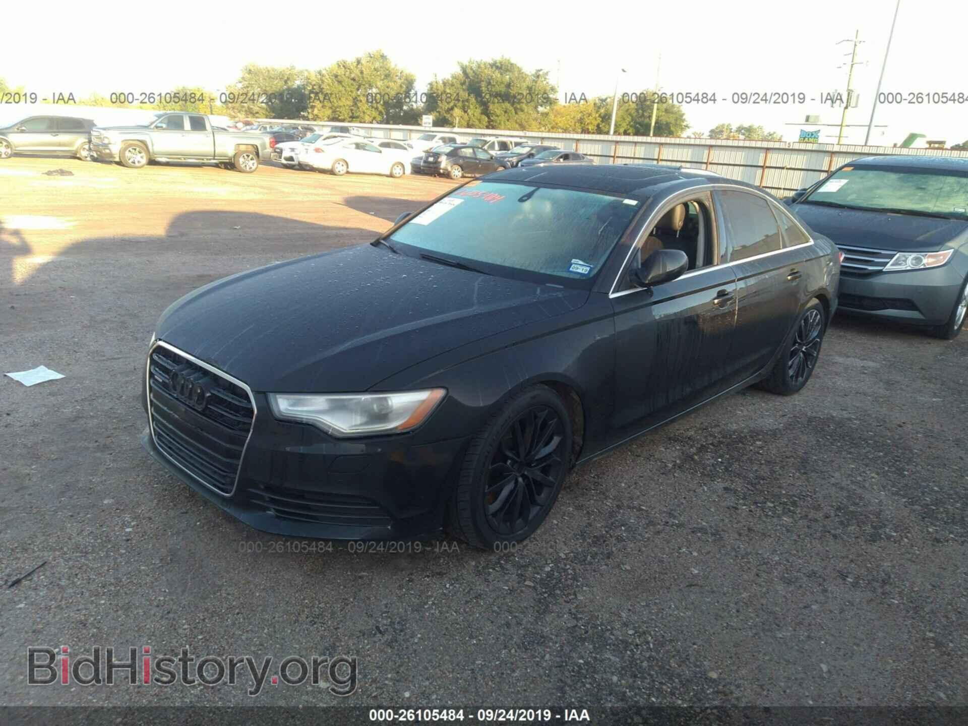 2012 AUDI A6 - VIN: WAUBGAFC1CN006308 - Photo 2