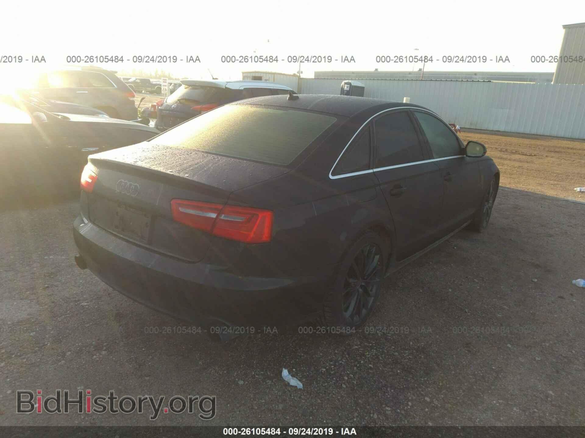 2012 AUDI A6 - VIN: WAUBGAFC1CN006308 - Photo 4