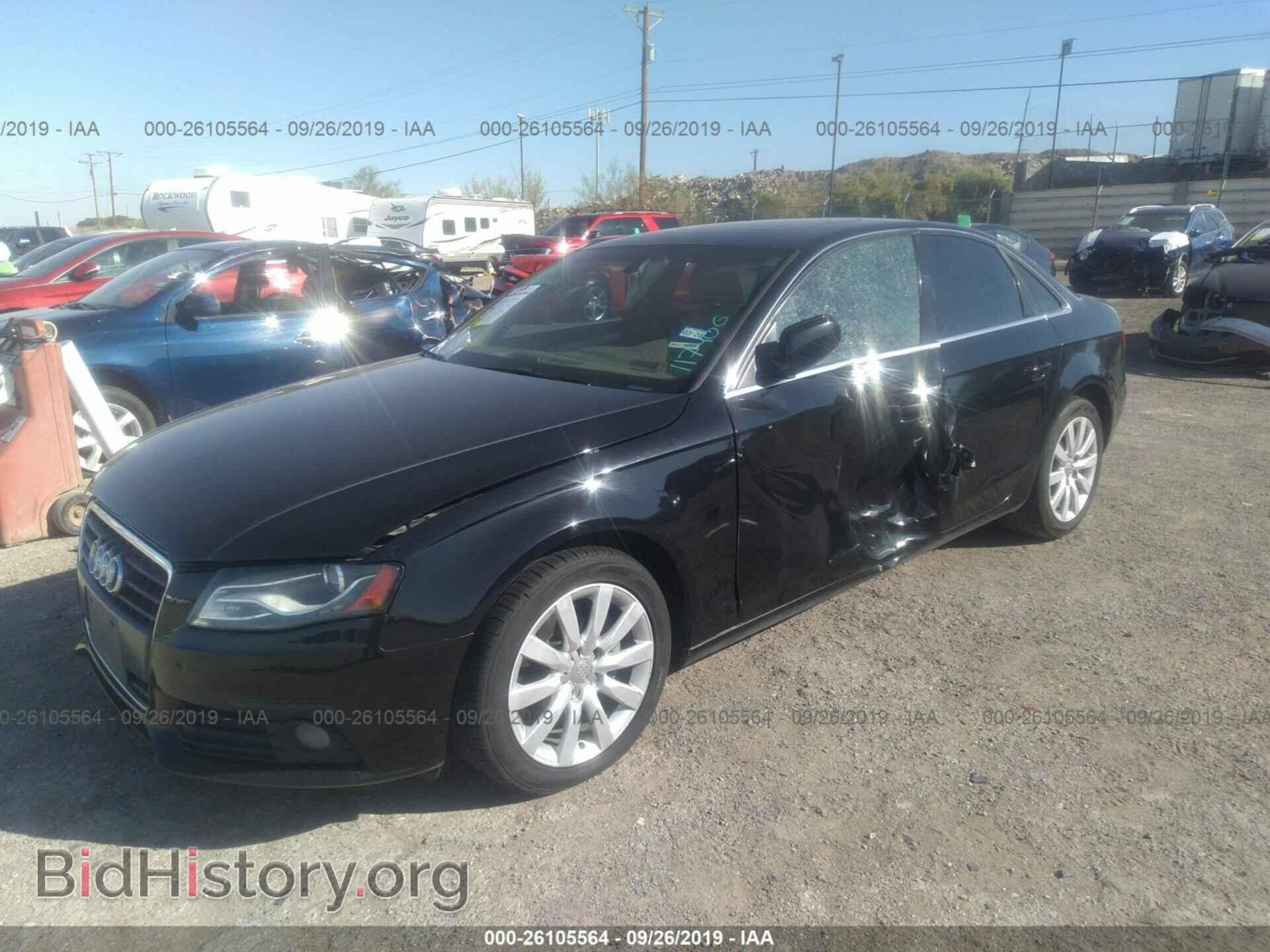 2012 AUDI A4 - VIN: WAUAFAFL0CA117406 - Photo 2