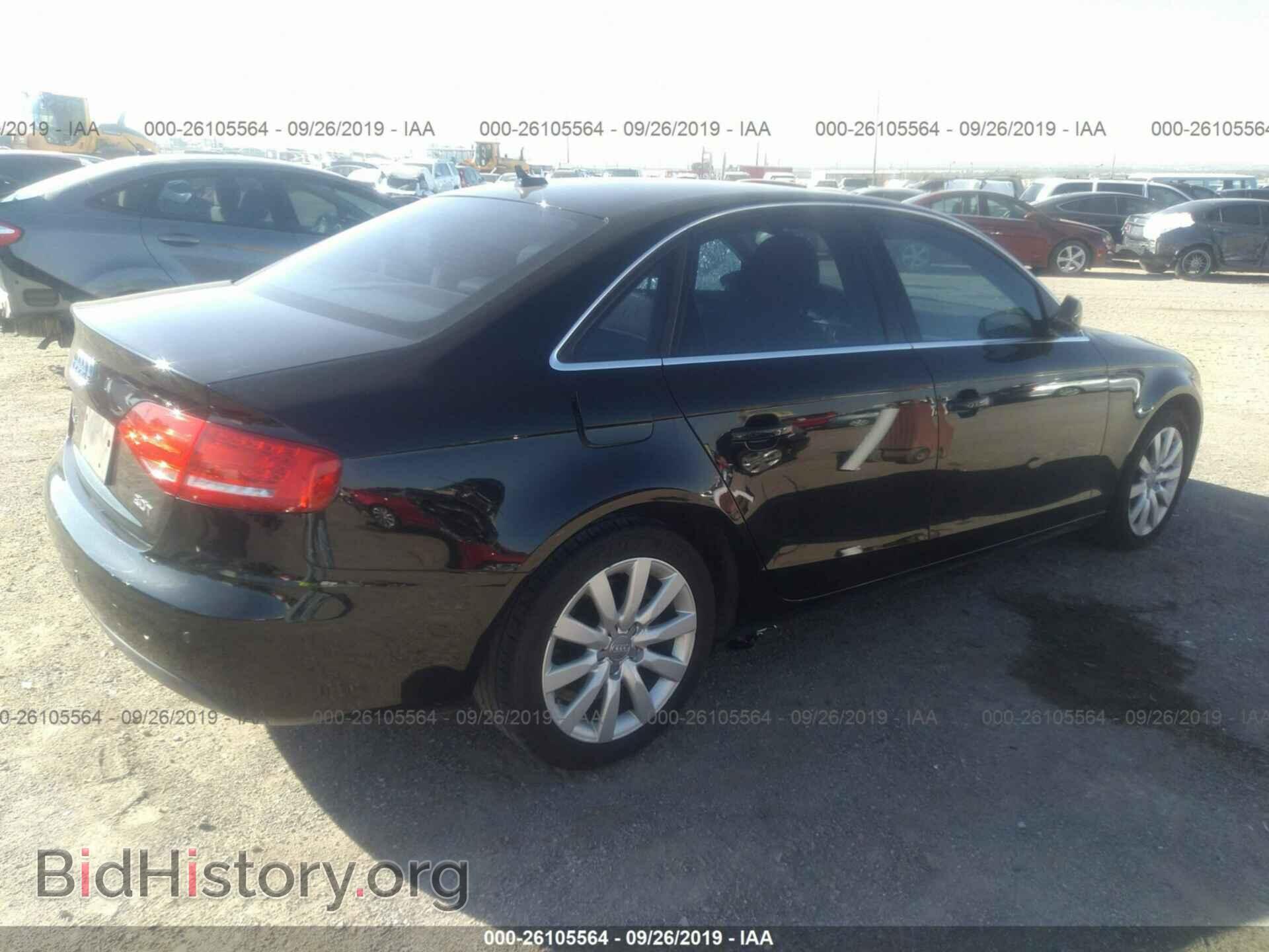 2012 AUDI A4 - VIN: WAUAFAFL0CA117406 - Photo 4