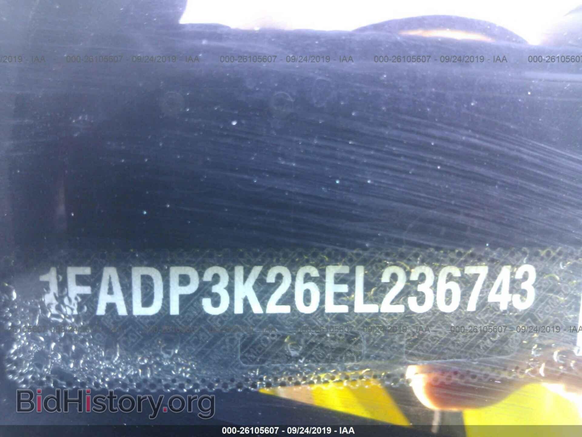 2014 FORD FOCUS - VIN: 1FADP3K26EL236743 - Фото 9