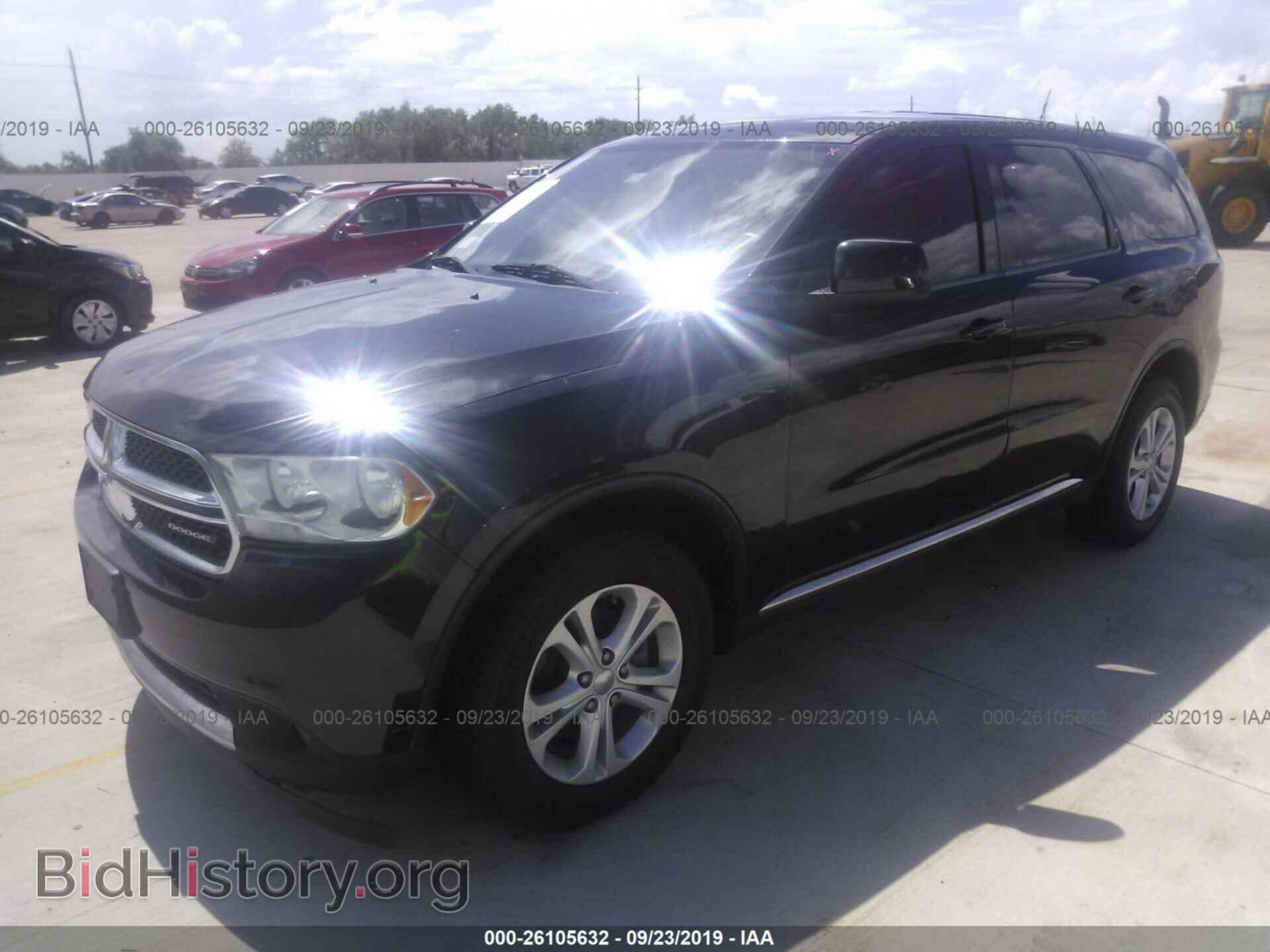 2012 DODGE DURANGO - VIN: 1C4RDHAG2CC335642 - Фото 2