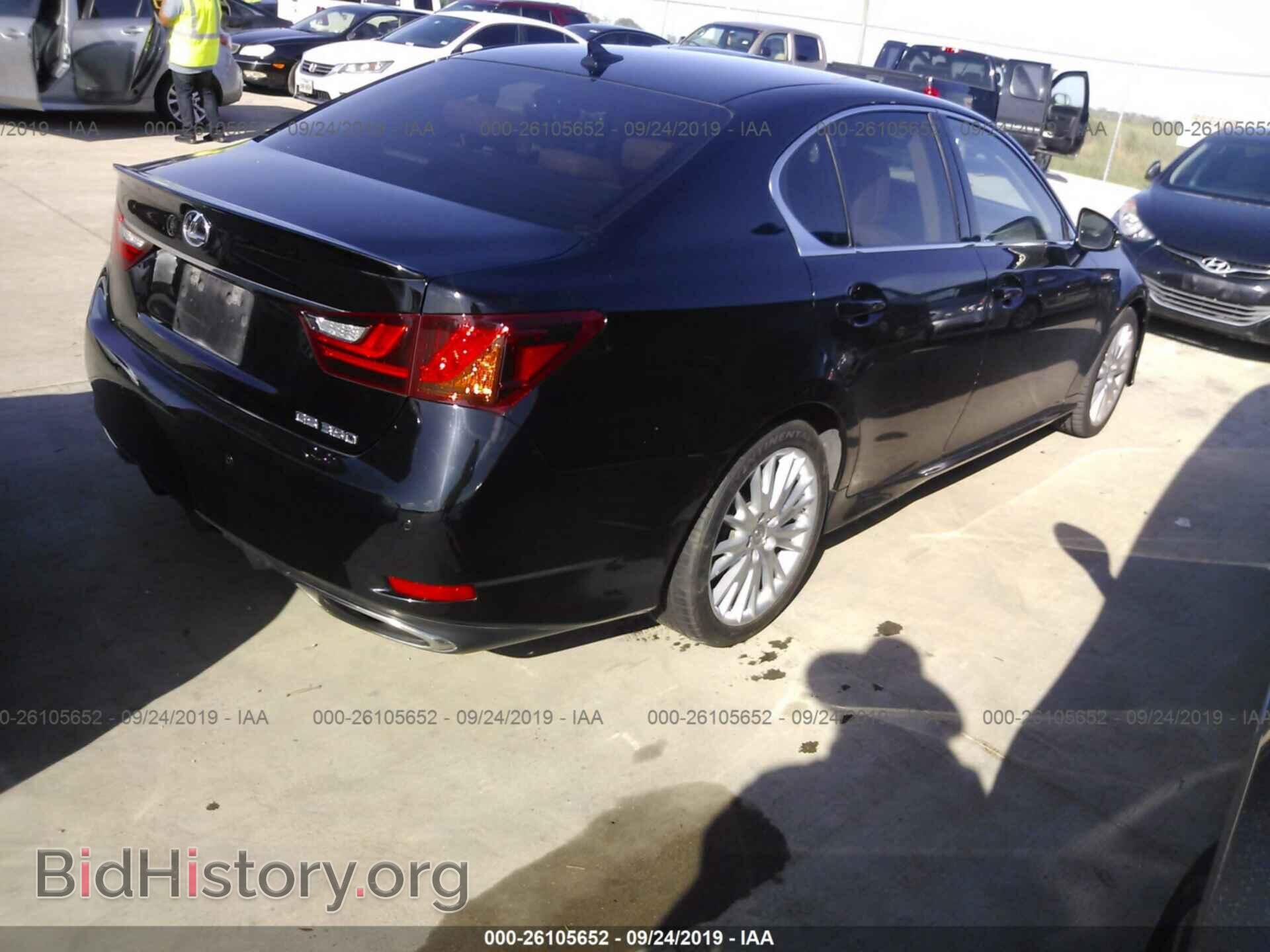 2013 LEXUS GS - VIN: JTHBE1BL9D5021377 - Фото 4