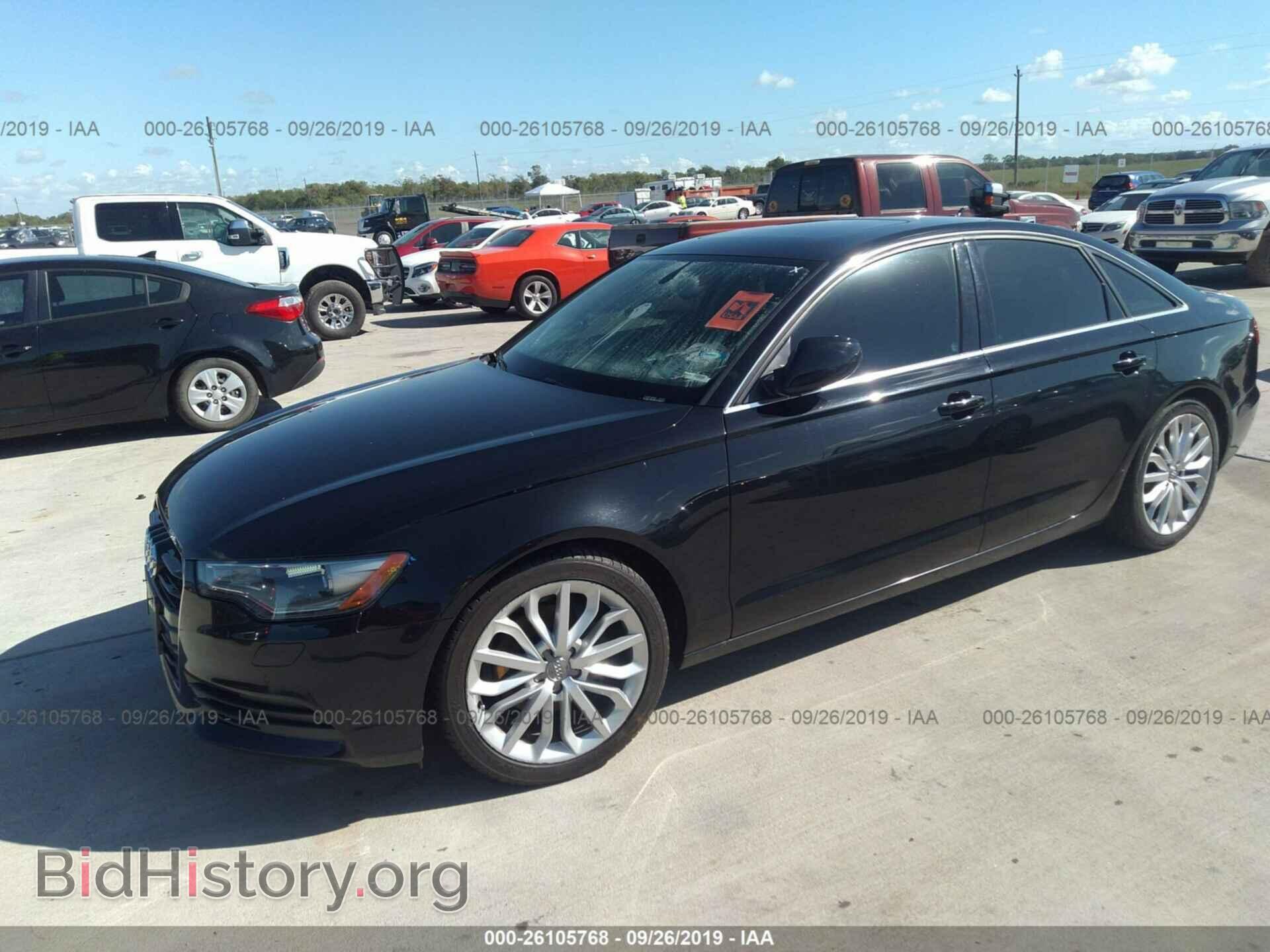 2013 AUDI A6 - VIN: WAUDFAFC7DN107320 - Фото 2